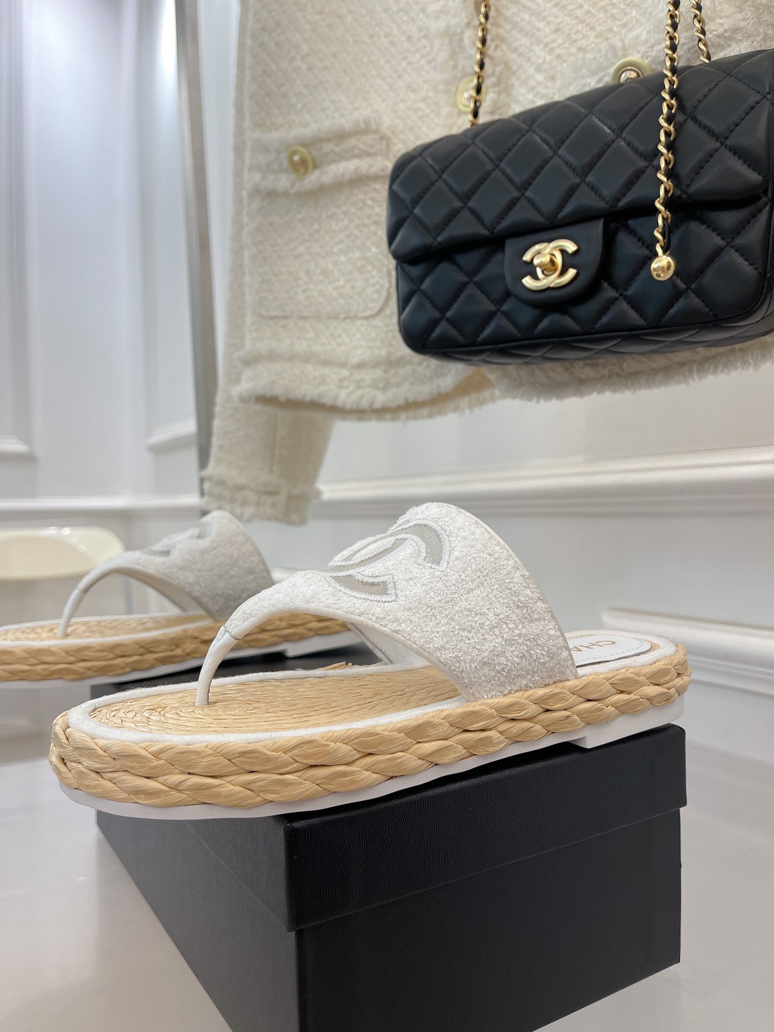 Women C*hanel Top Sandals