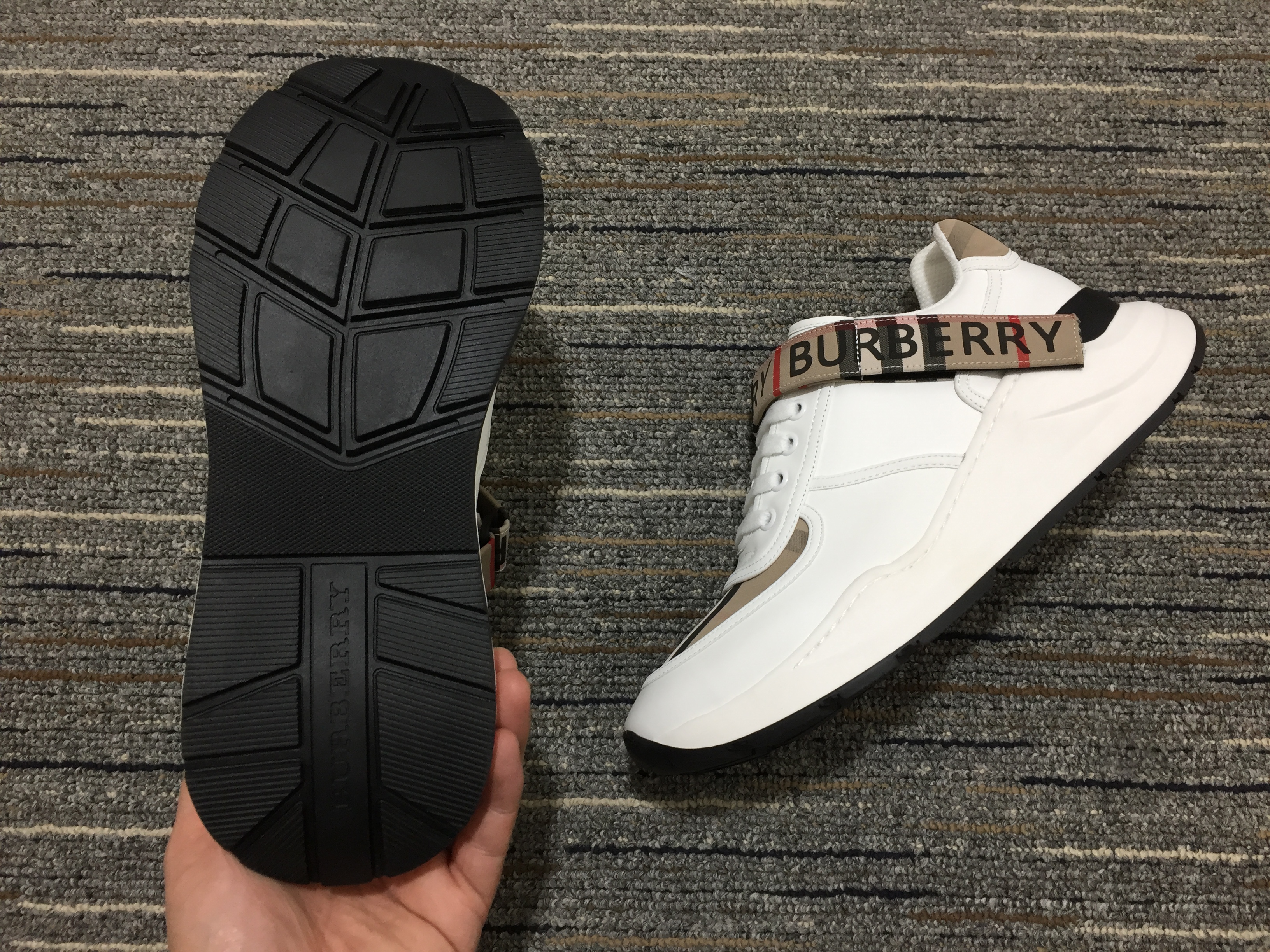 Men Women B*urberry Top Sneaker