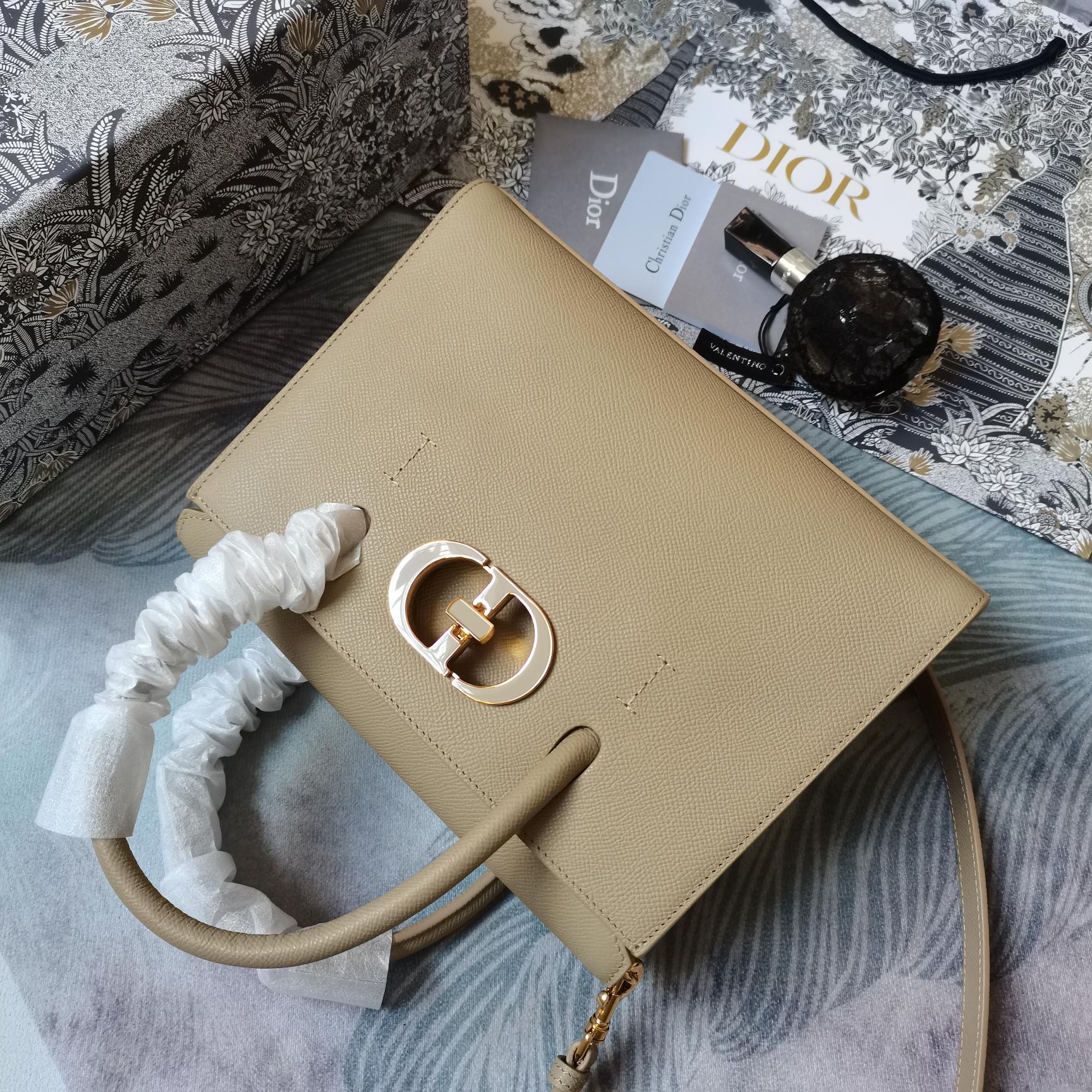 D*ior Bag Top Quality 25*19*12CM