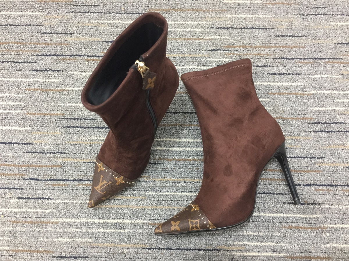 Women L*ouis V*uitton Top Sneaker