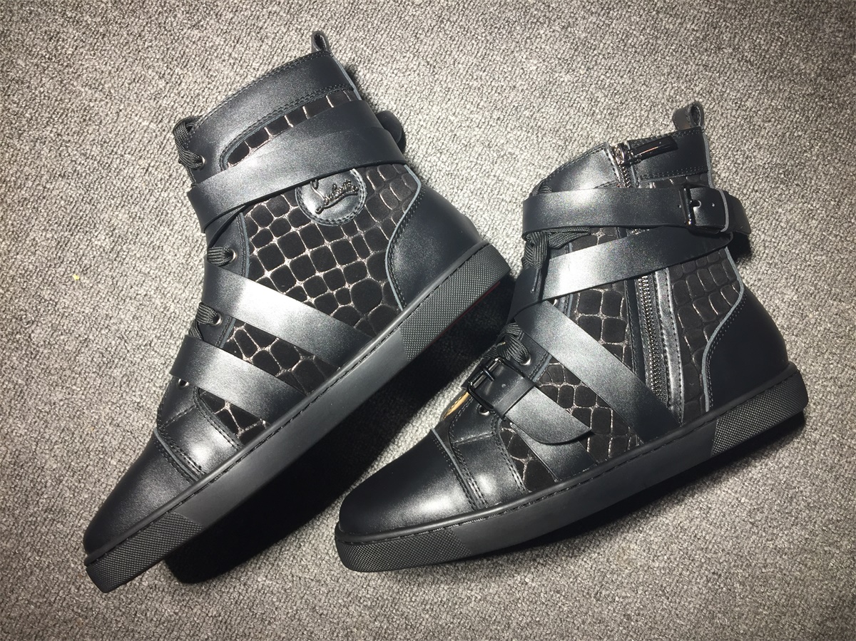 C*ristian L*uboutin Sneaker Boot