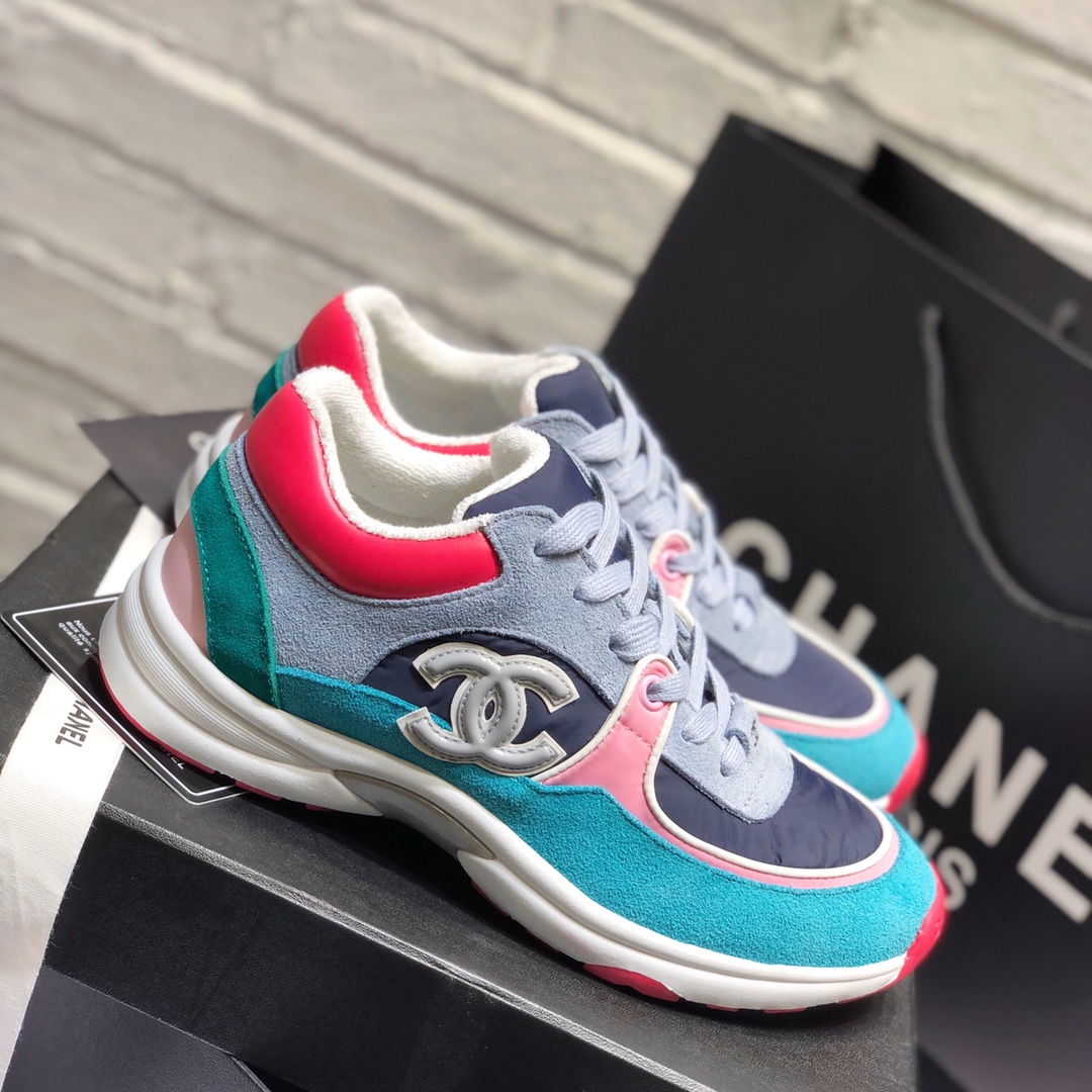 Women C*hanel Top Sneaker