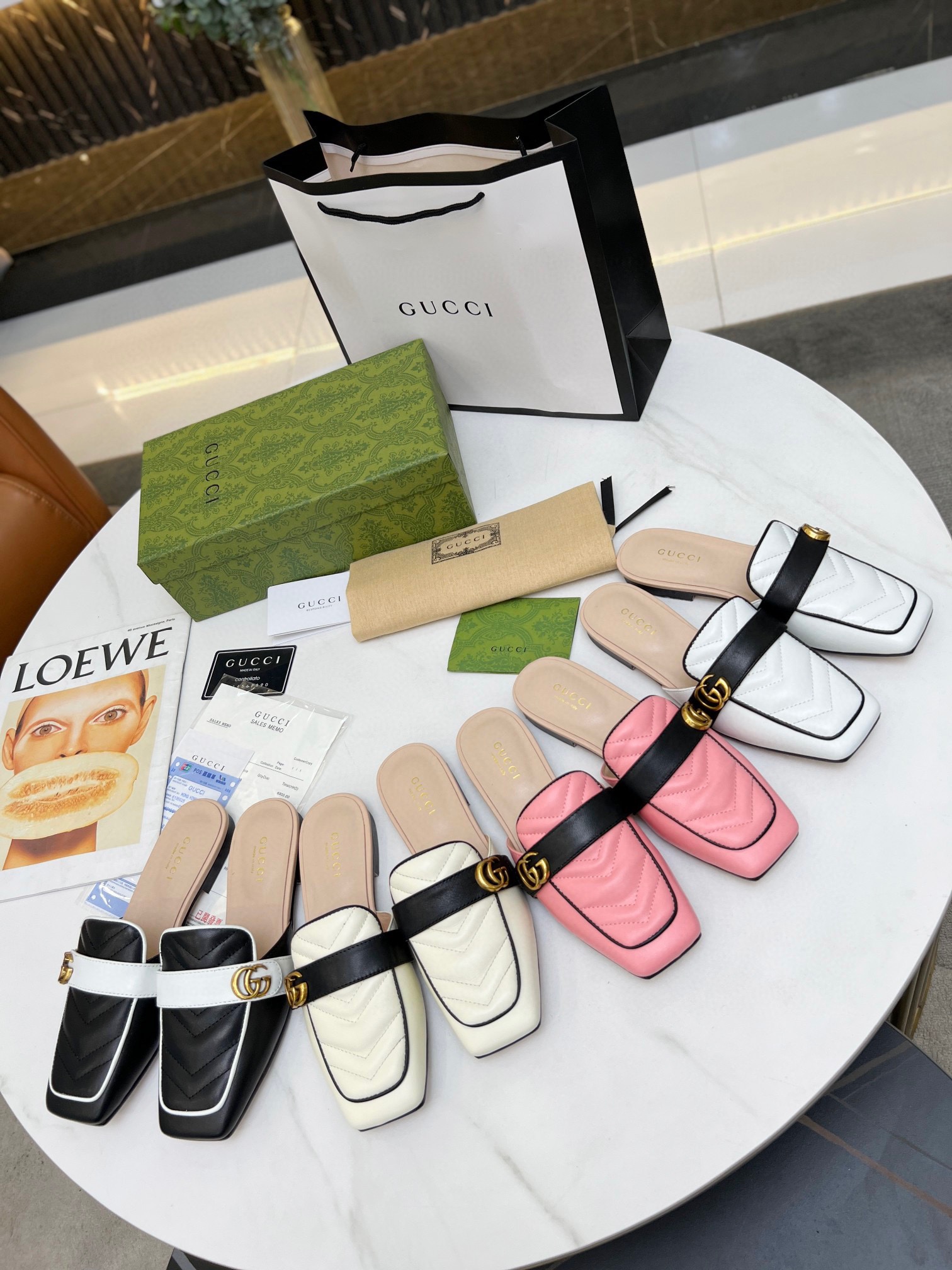 Women G*ucci Top Sandals