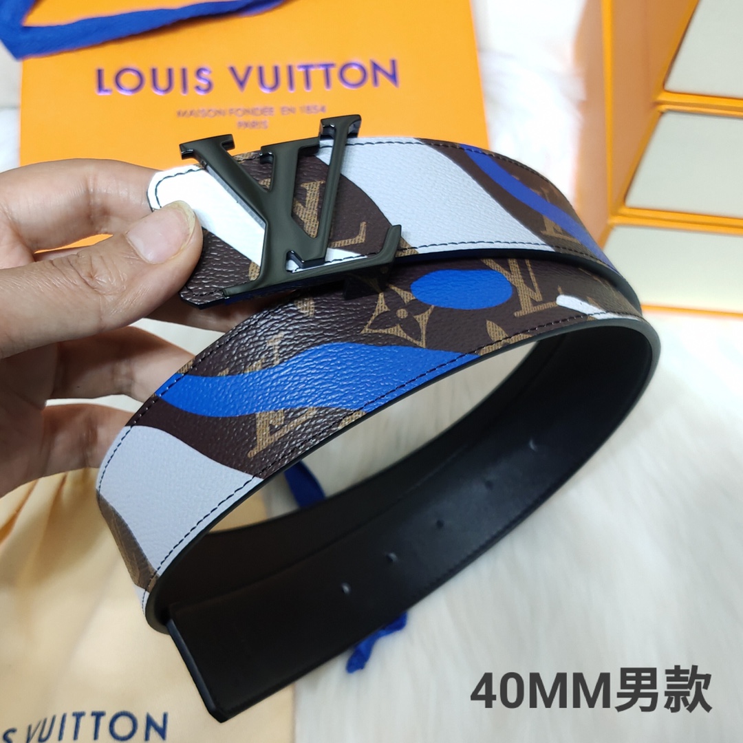 L*ouis V*uitton Belts Top Quality 40MM