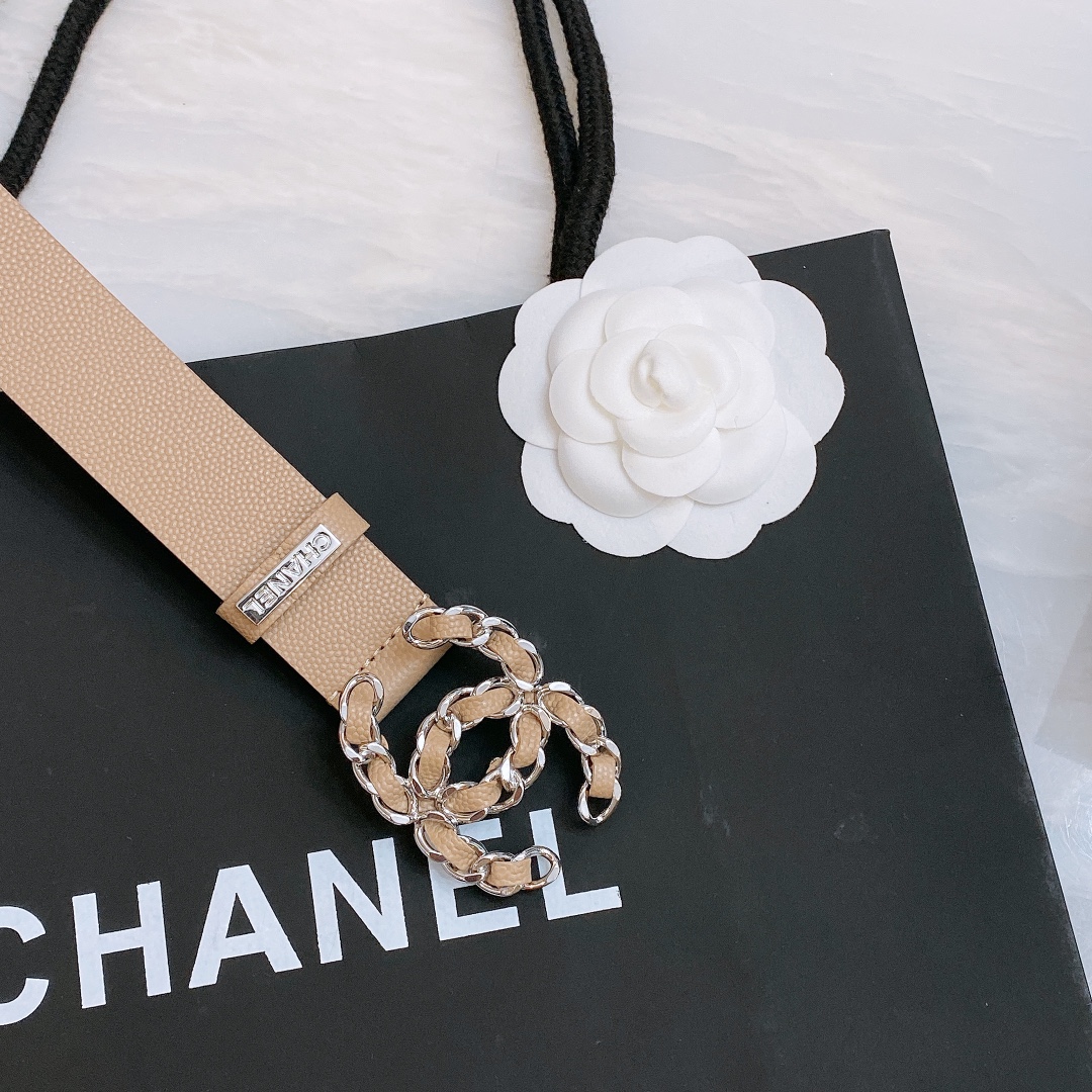 C*hanel Belts Top Quality 30MM
