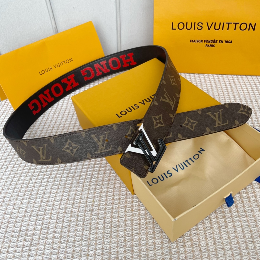 L*ouis V*uitton Belts Top Quality 40MM