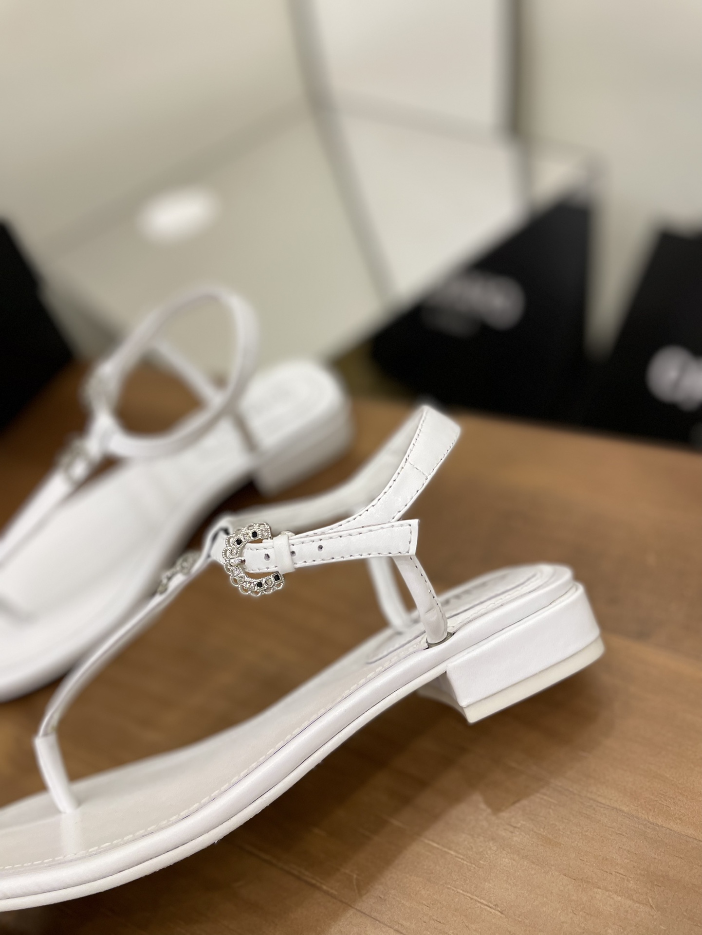 Women C*hanel Top Sandals