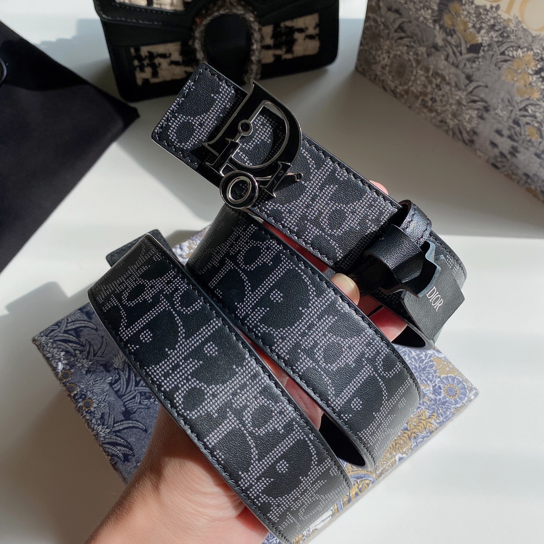 D*ior Belts Top Version 3.4cm