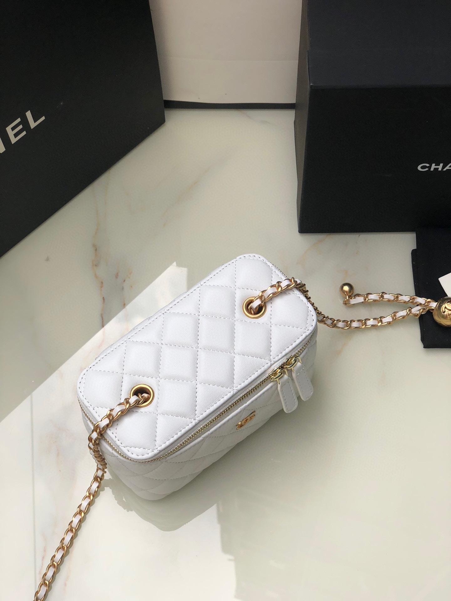 C*hanel Top Bag 17*9.5*8CM