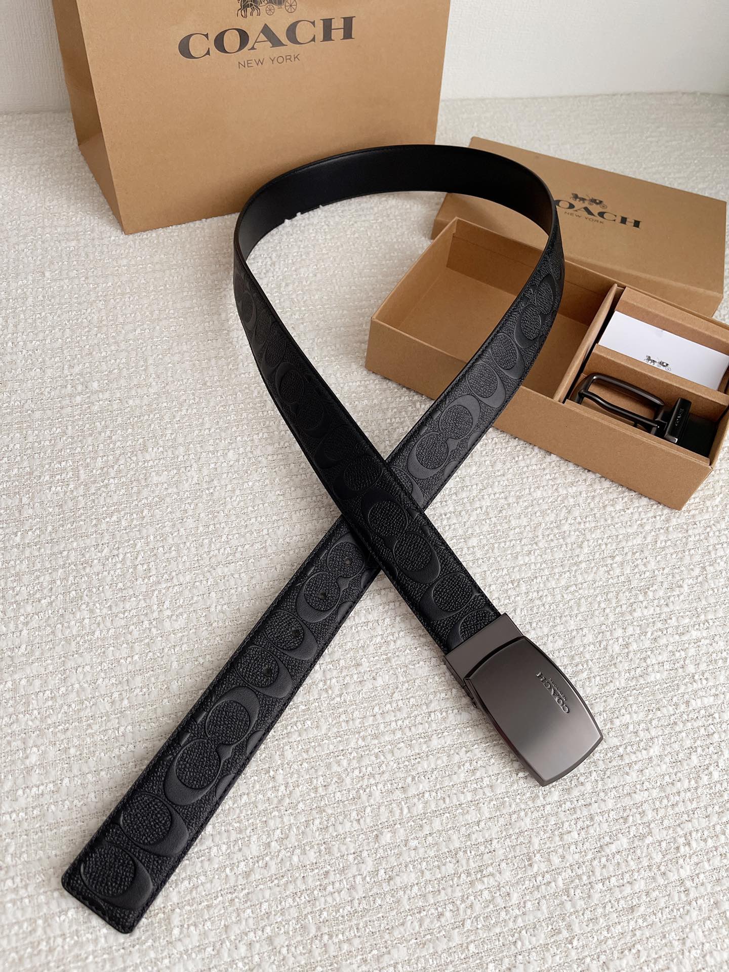 C*oach Belts Top Quality 37MM