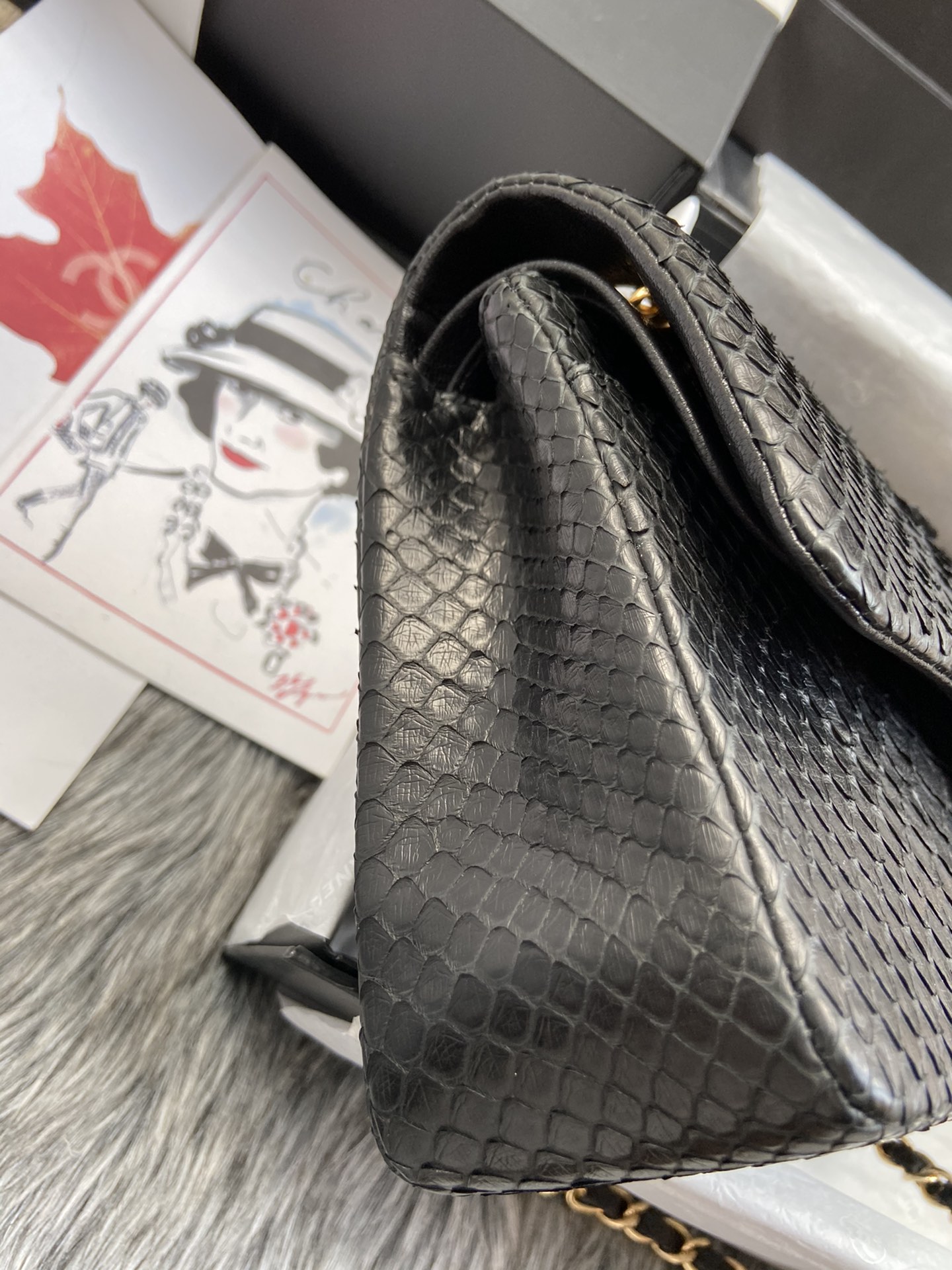 C*hanel Top Bag 25.5*7*16CM