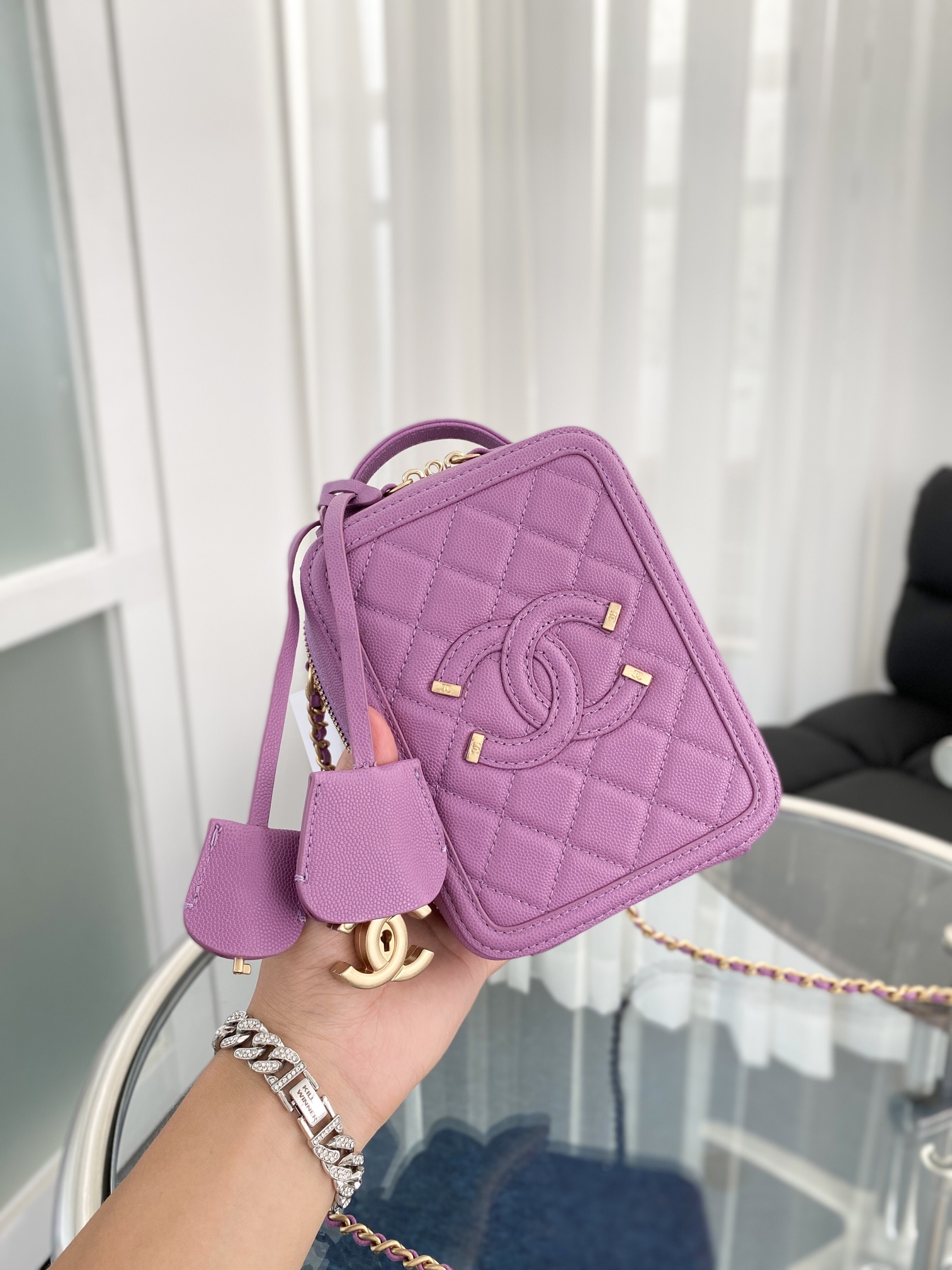 C*hanel Bag Top Quality 17*13*7*cm