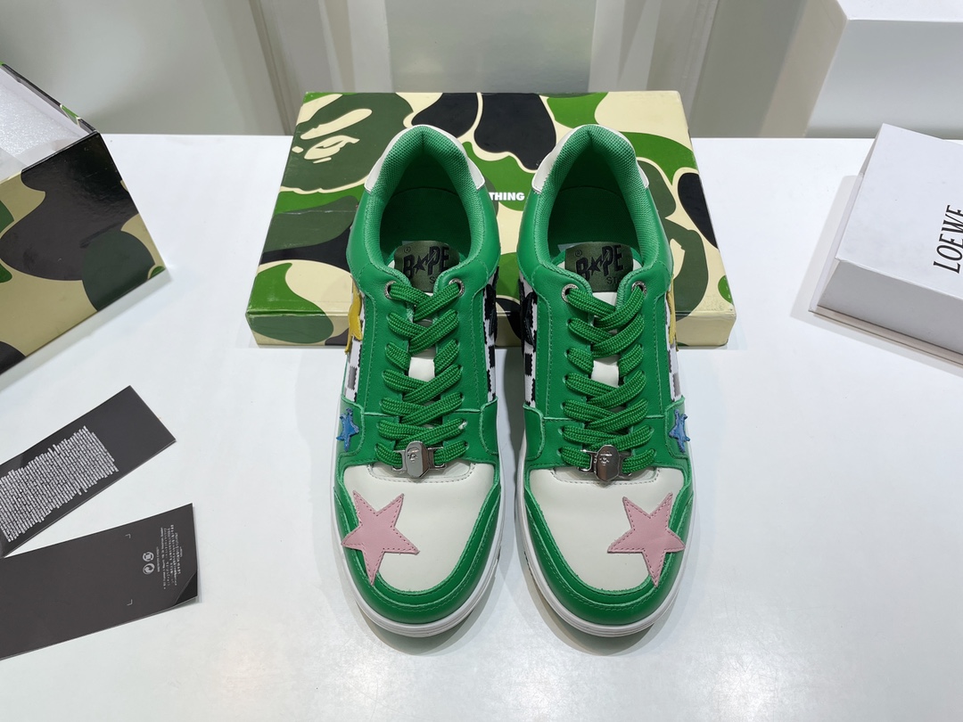 Men Women B*ape Top Sneaker