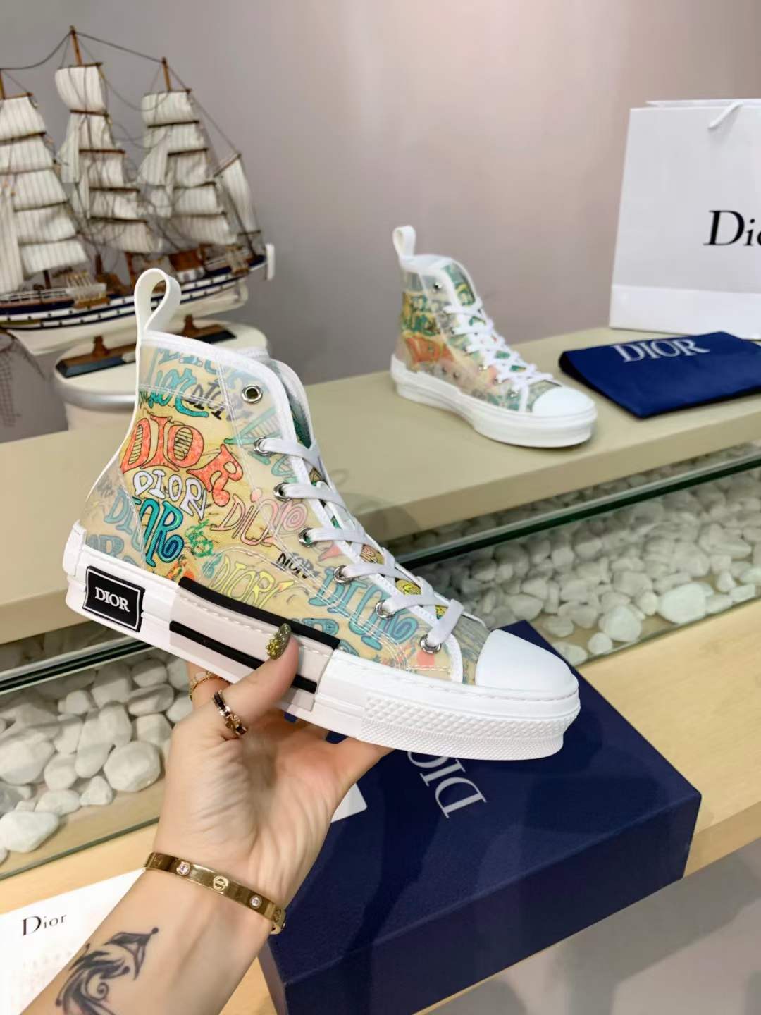 Men Women D*or Top Sneaker