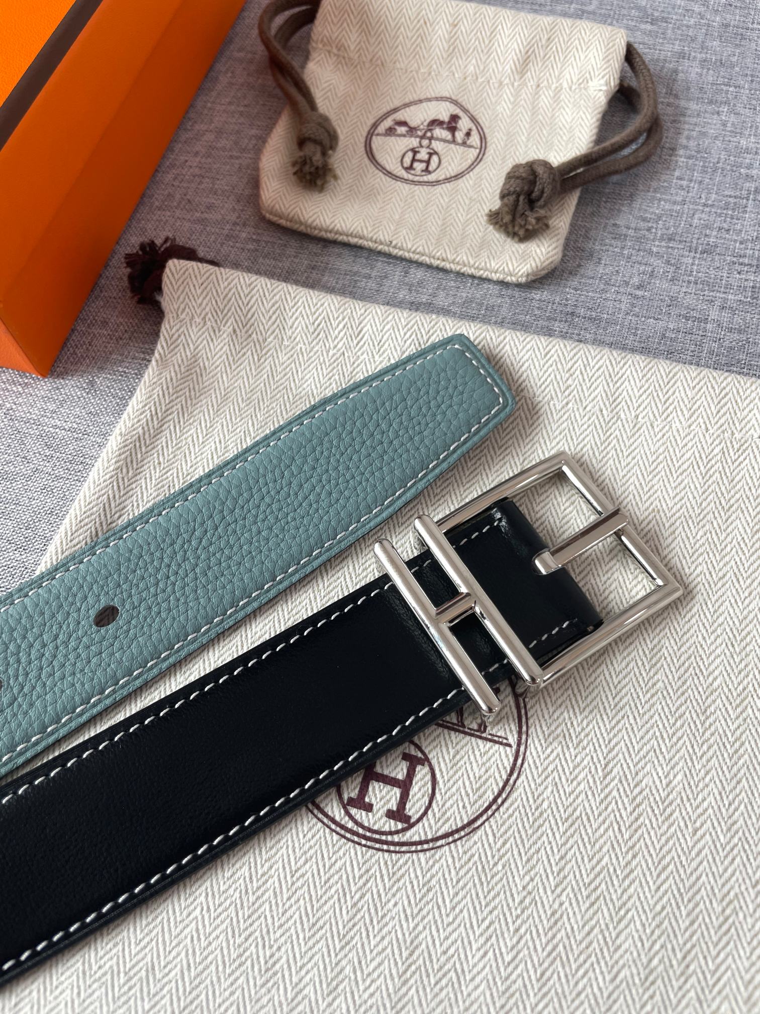 H*ermes Belts Top Quality 3.2CM