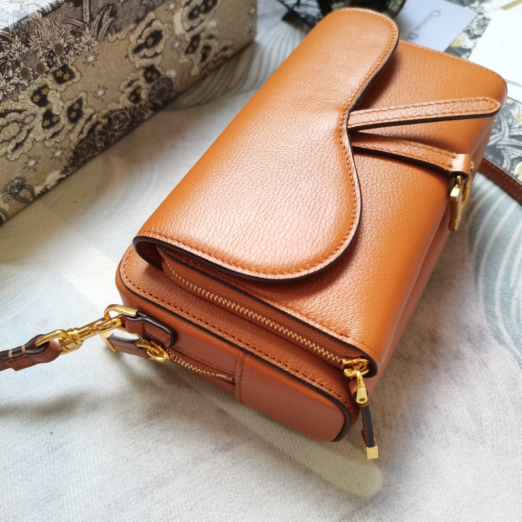 D*ior Bag Top Quality 19*10.5*5CM