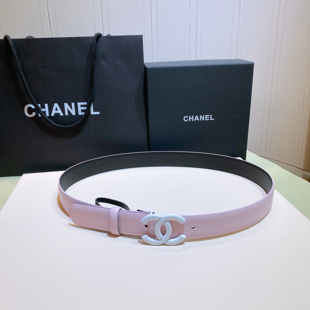 C*hanel Belts Top Quality 30MM