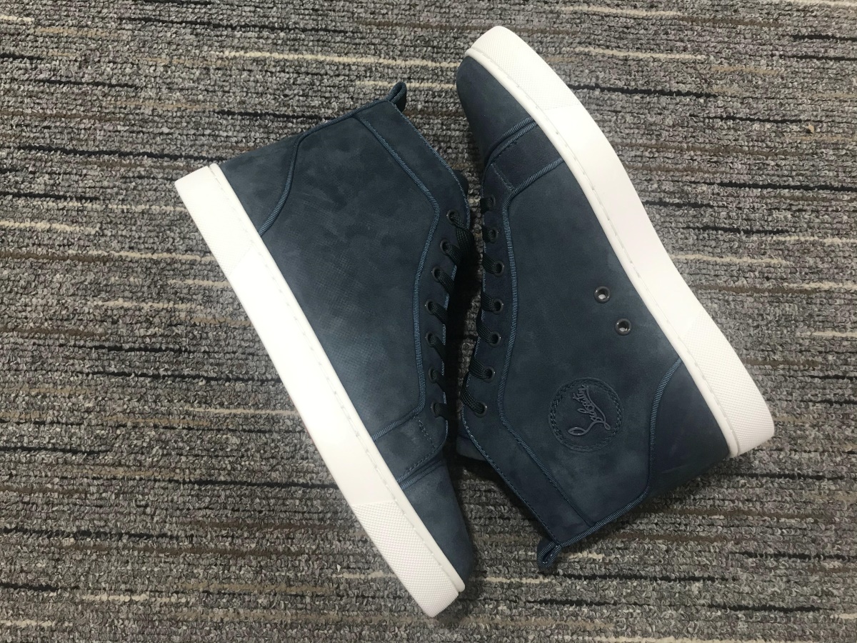 C*ristian L*uboutin Suede Leather Sneaker