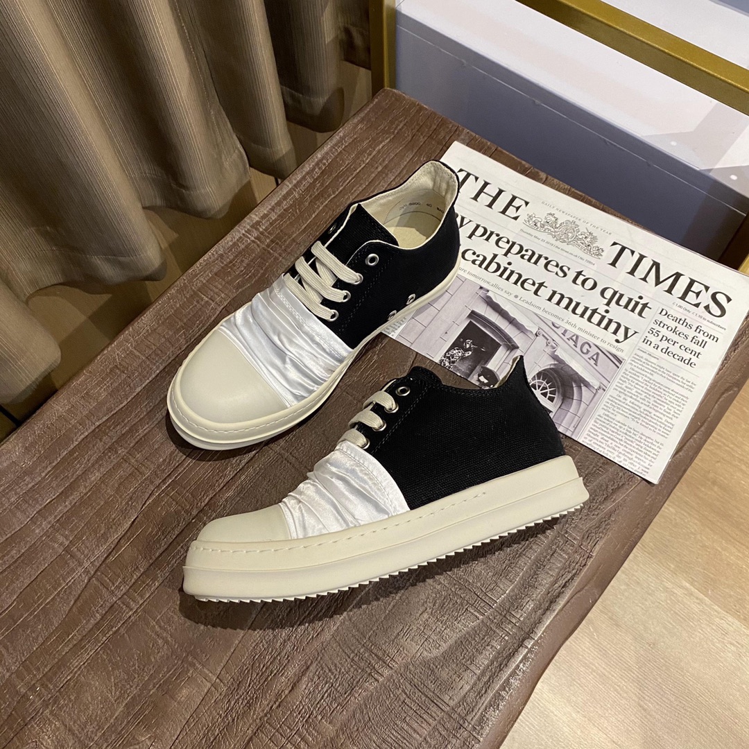 Men Women R*ick O*wens Top Sneaker