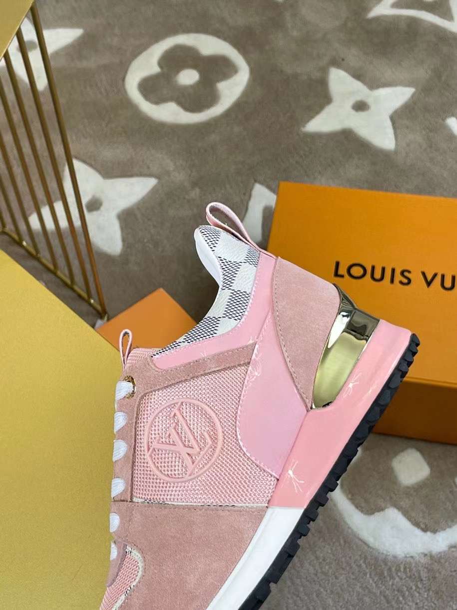 Women L*ouis V*uitton Run Away Top Sneaker