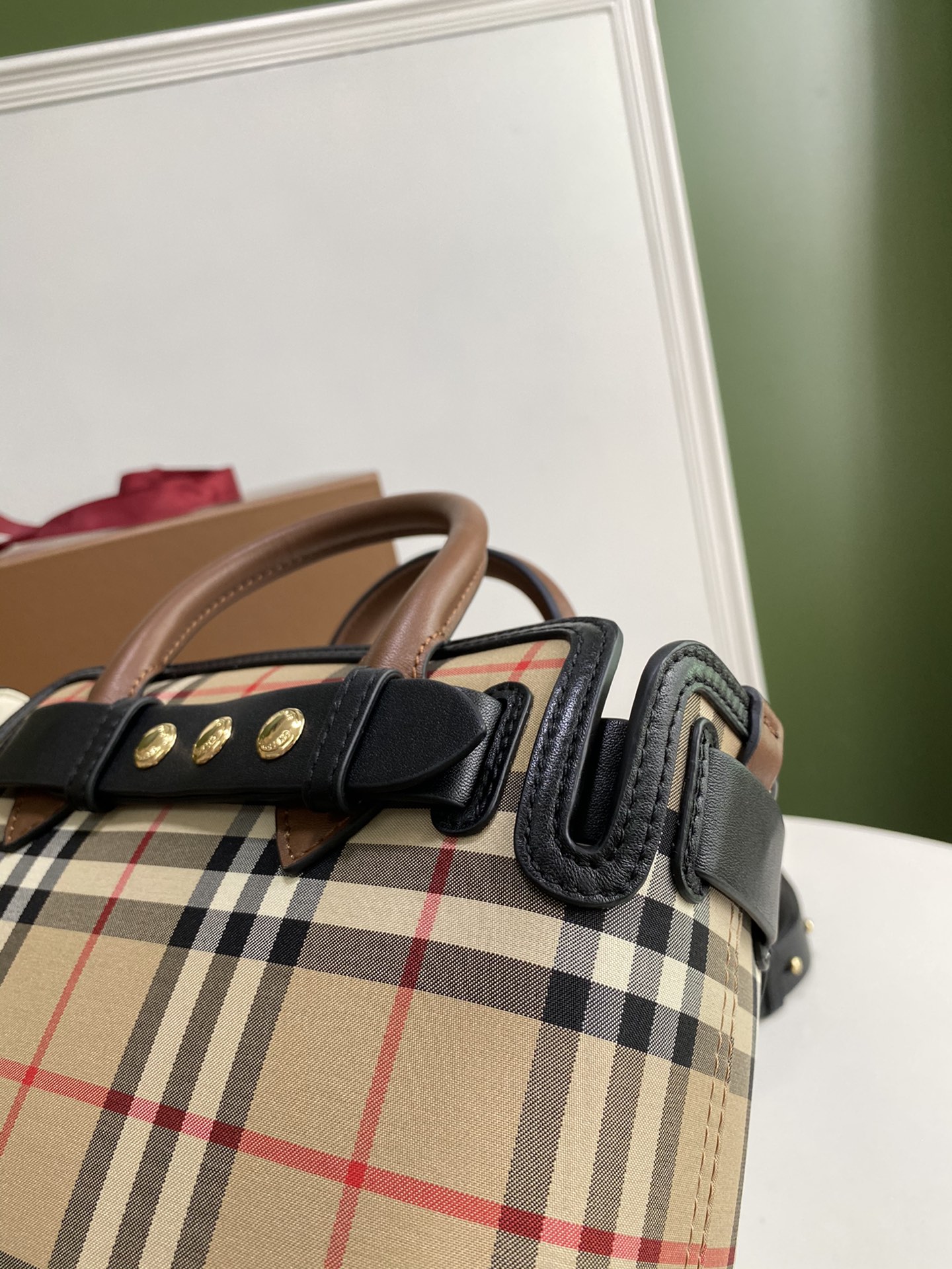 B*urberry Bag Top Quality 21.5*12*19cm