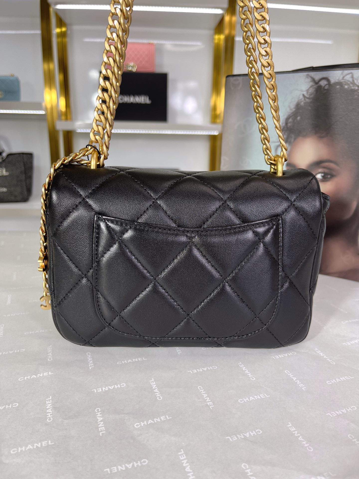 C*hanel Bag Top Quality 18.5*14*5*cm