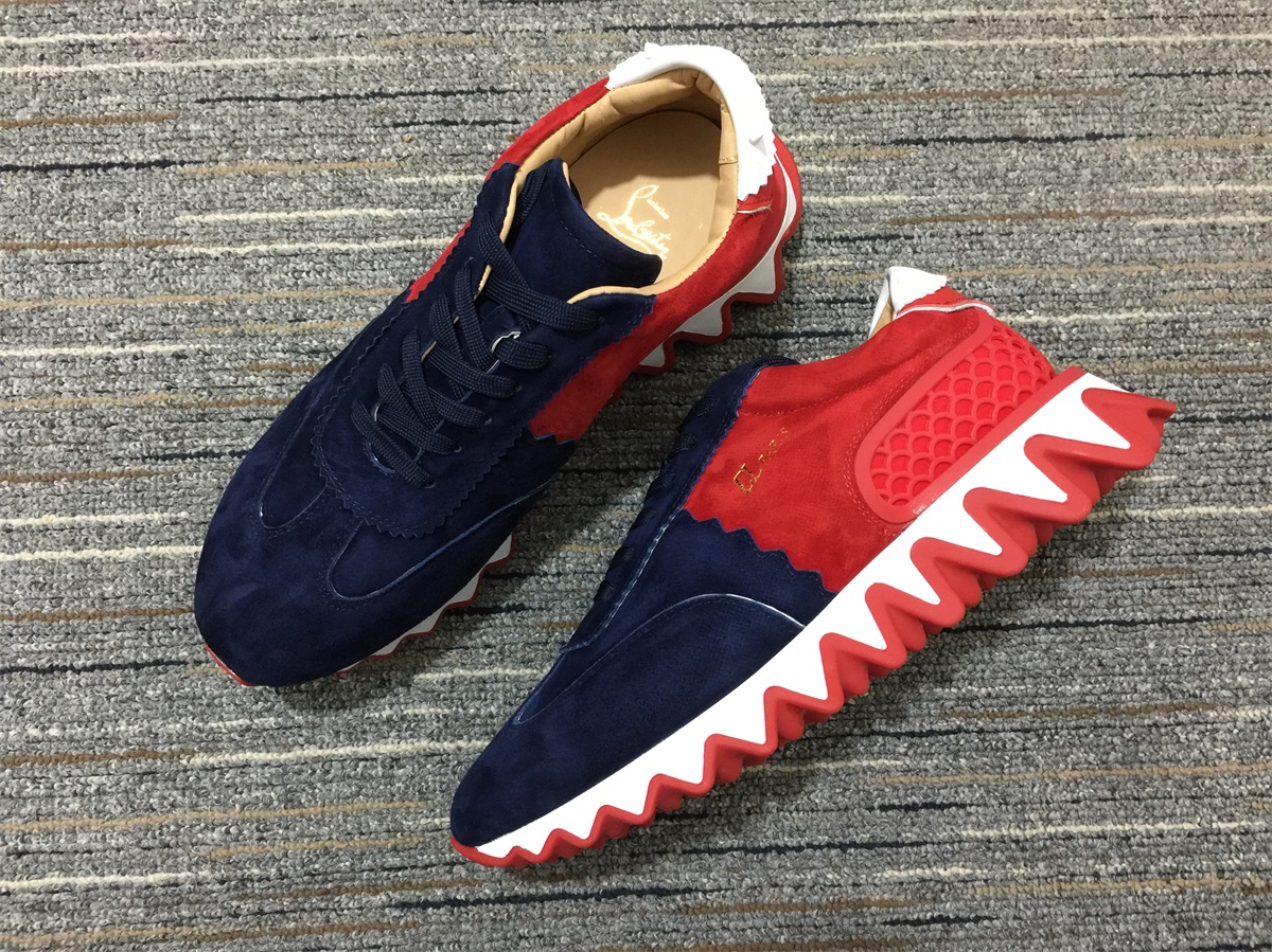 Men C*hristian L*ouboutin Aurelien Flat Top Sneakers