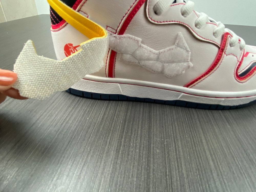 from Gundam x Nike SB Dunk High DH7717-100
