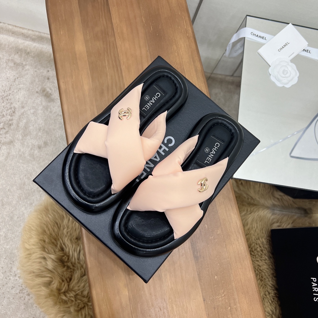 Women C*hanel Top Sandals