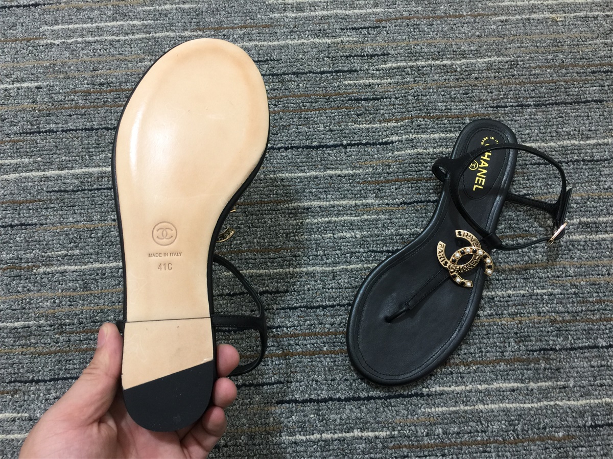 Women C*hanel Top Sandals