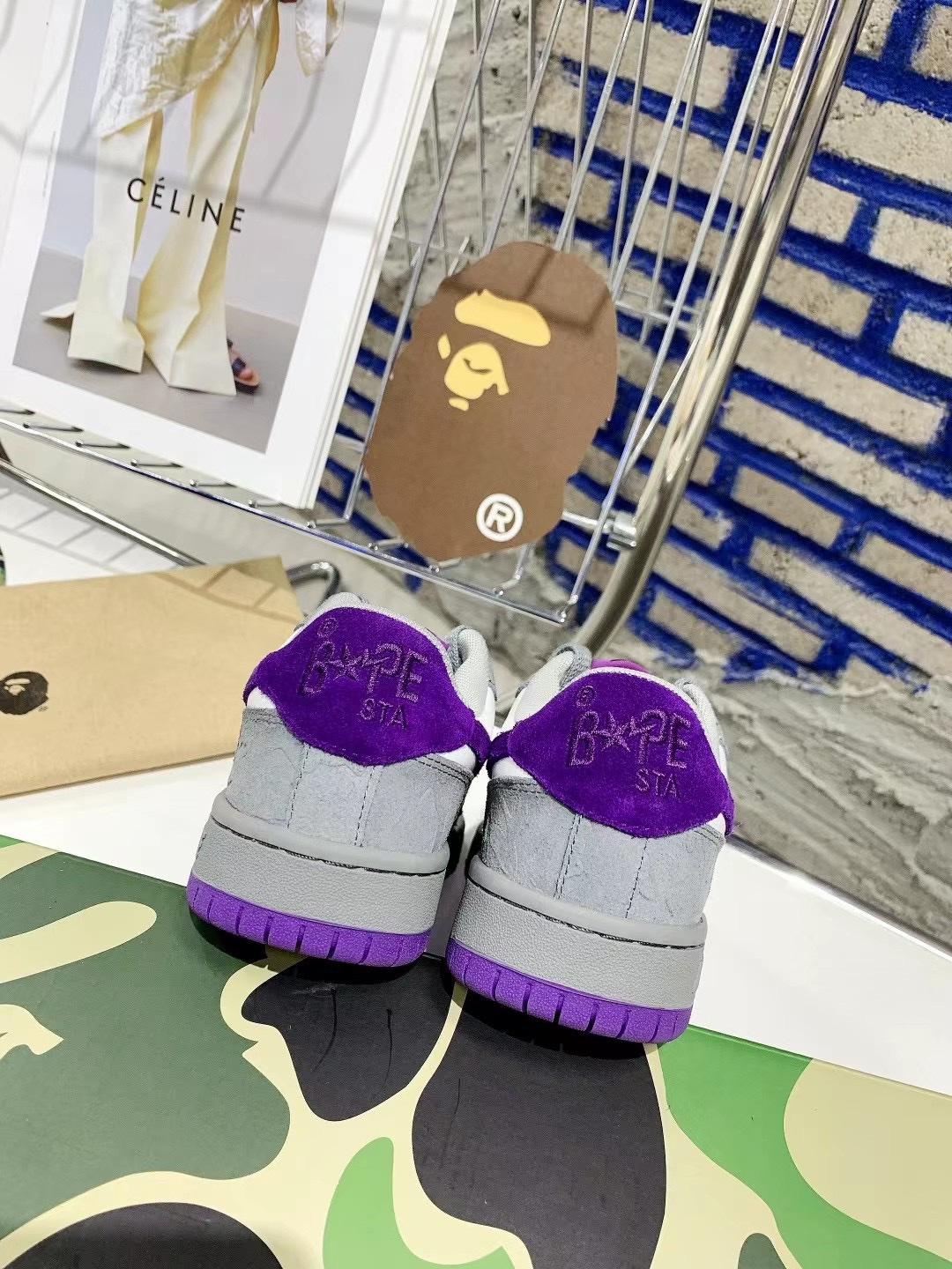 Men Women B*ape Top Sneaker