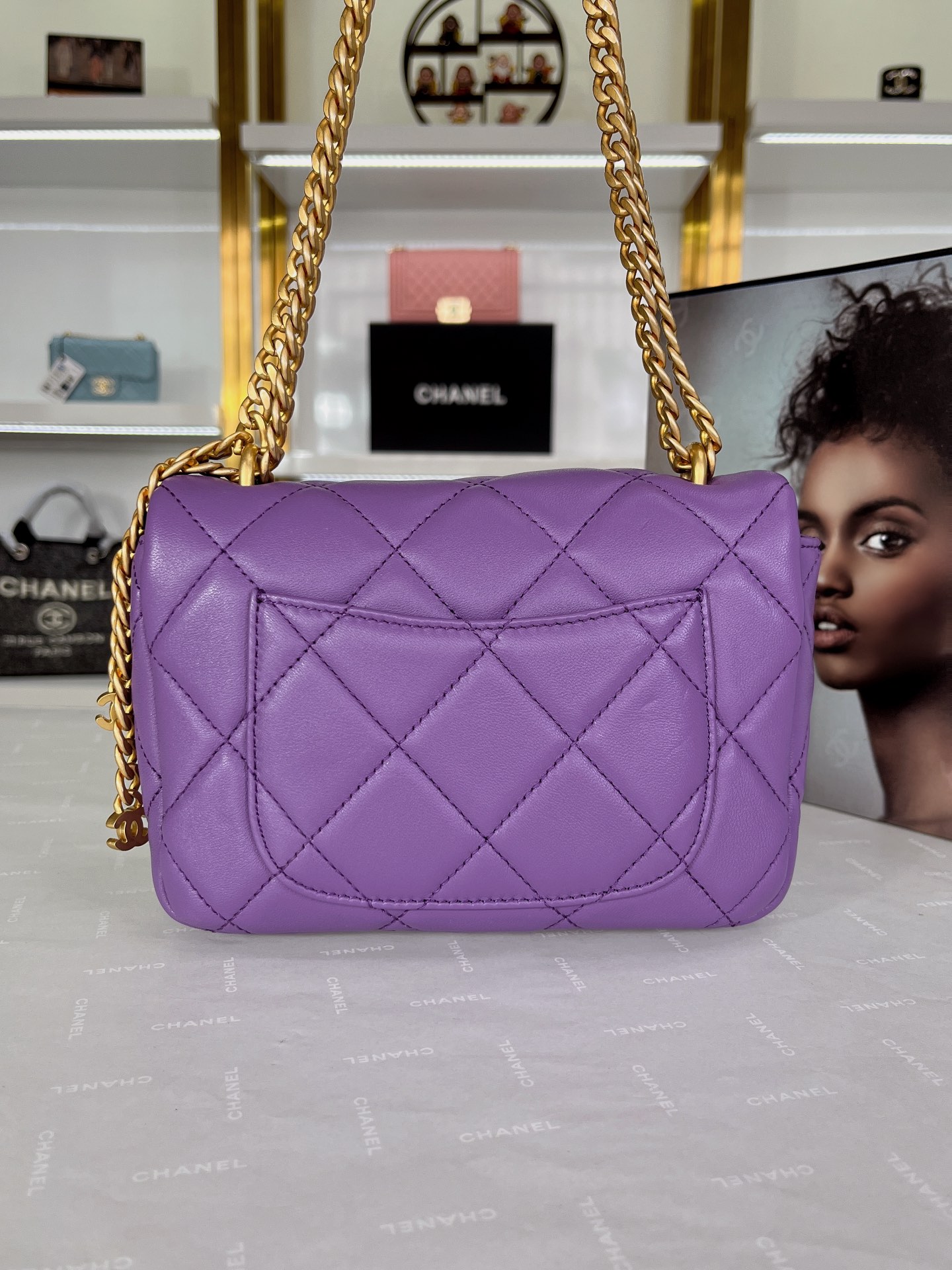 C*hanel Bag Top Quality 18.5*14*5*cm