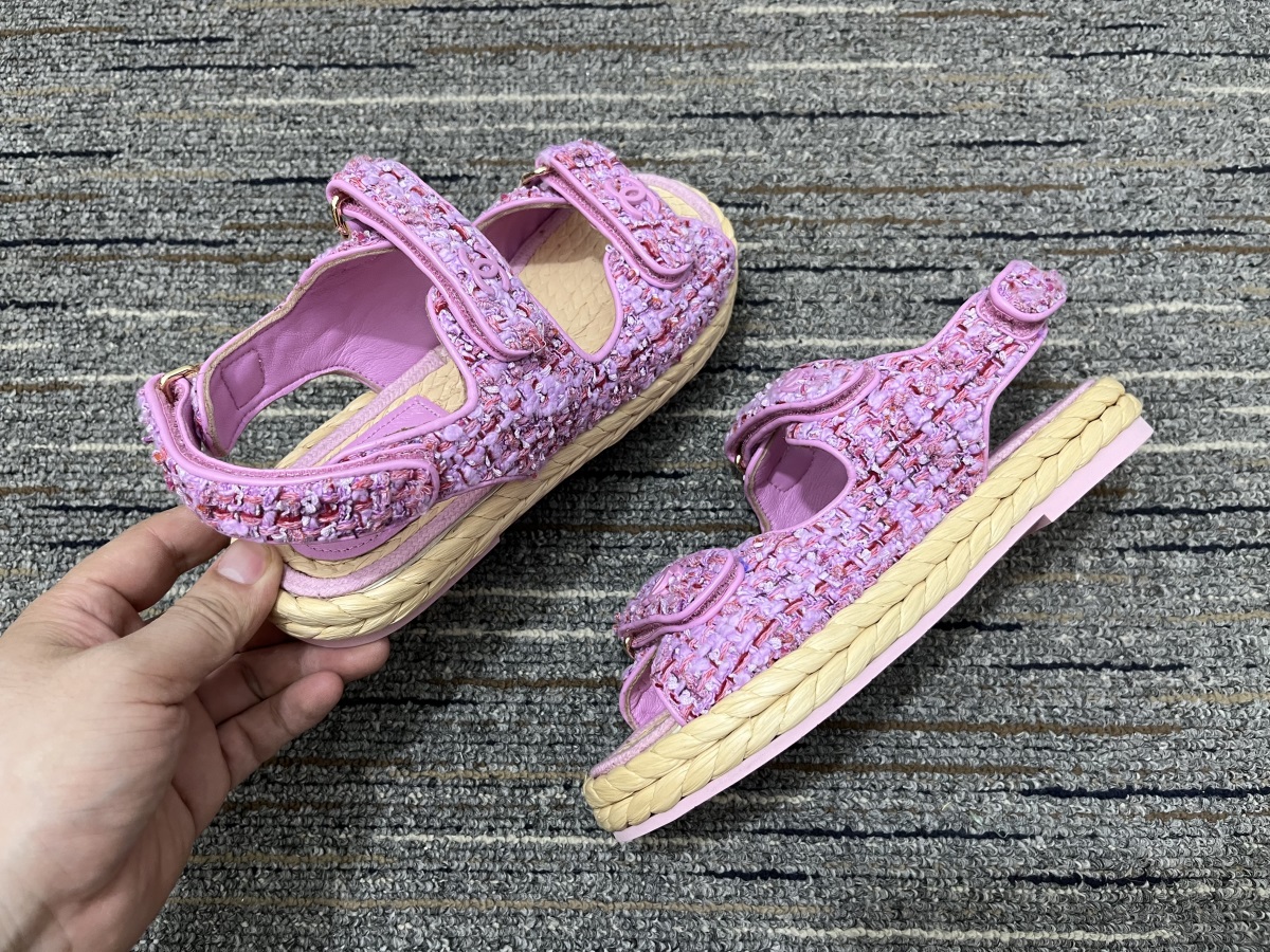 Women C*hanel Top Sandals