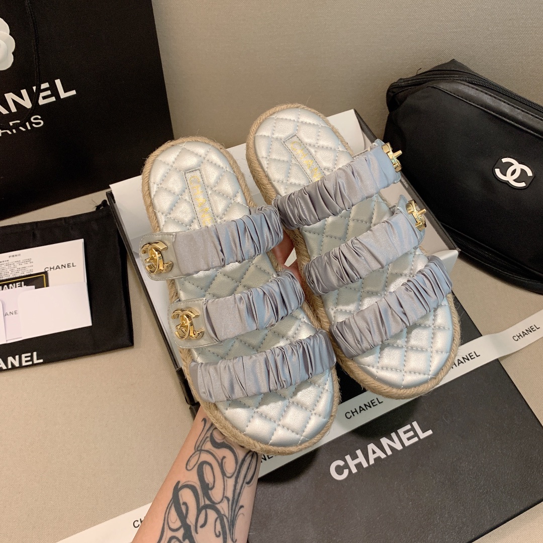 Women C*hanel Top Sandals