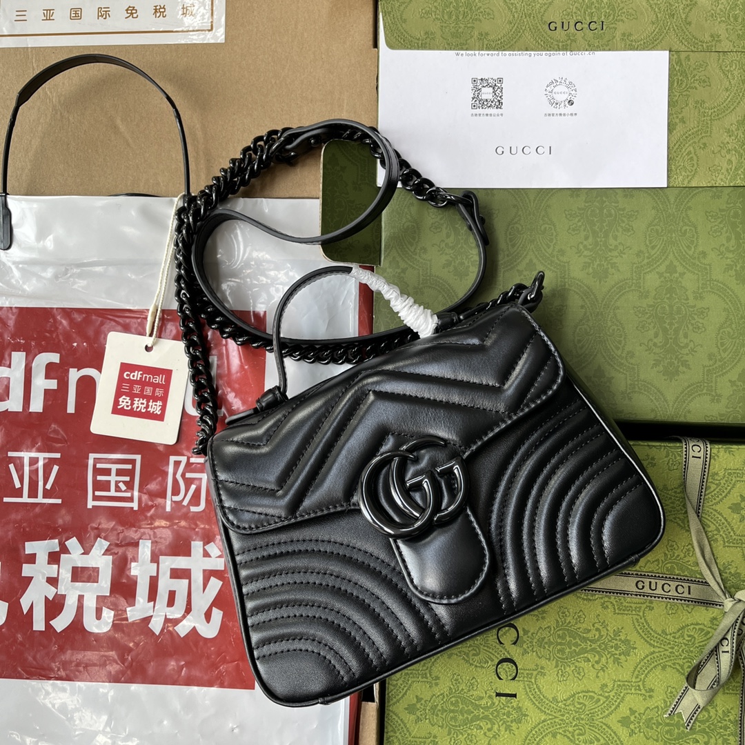 G*ucci Bag Top Quality 21*15.5*8CM