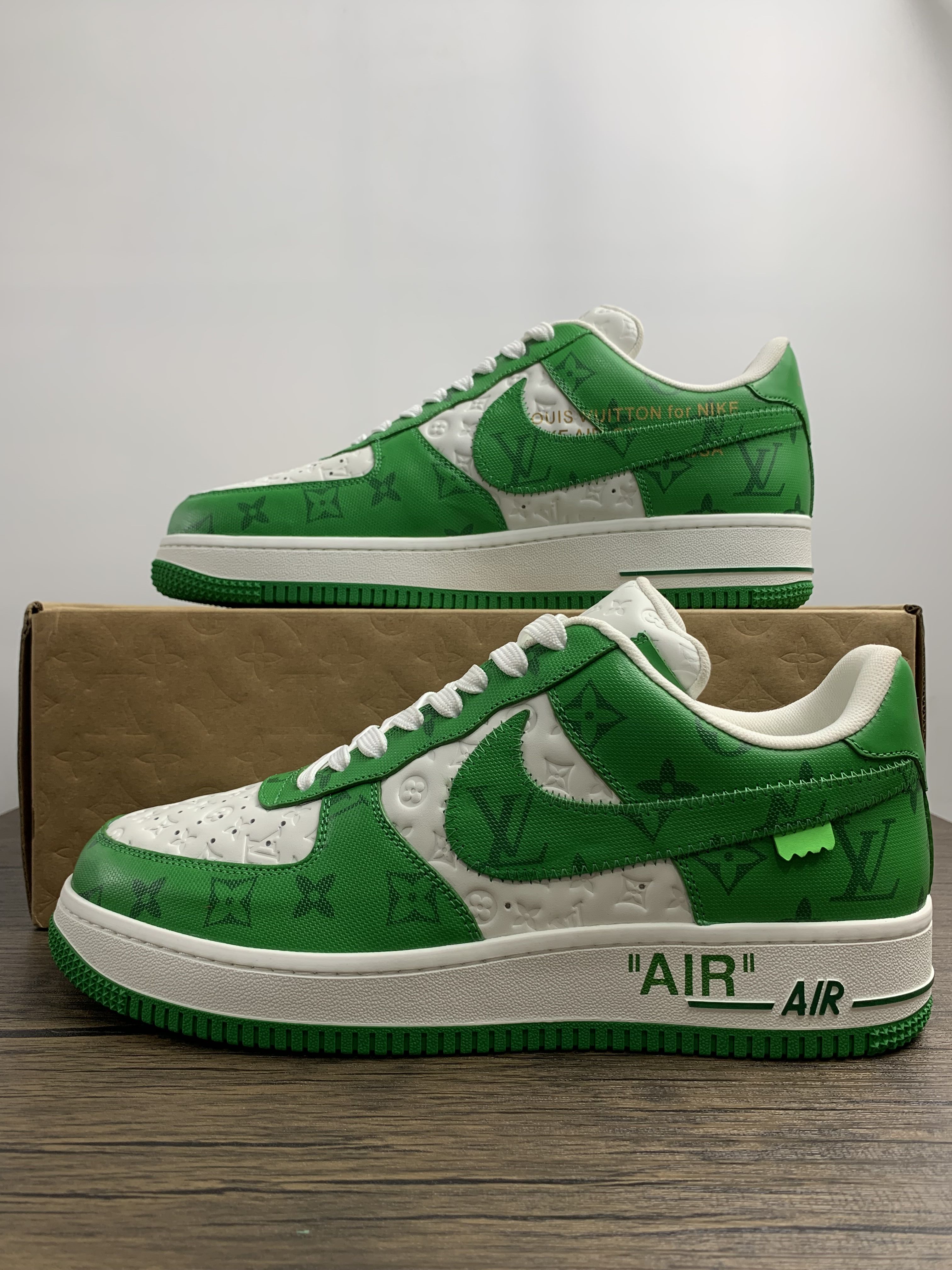 from Men L*ouis V*uitton * nike air force 1 Top Sneakers