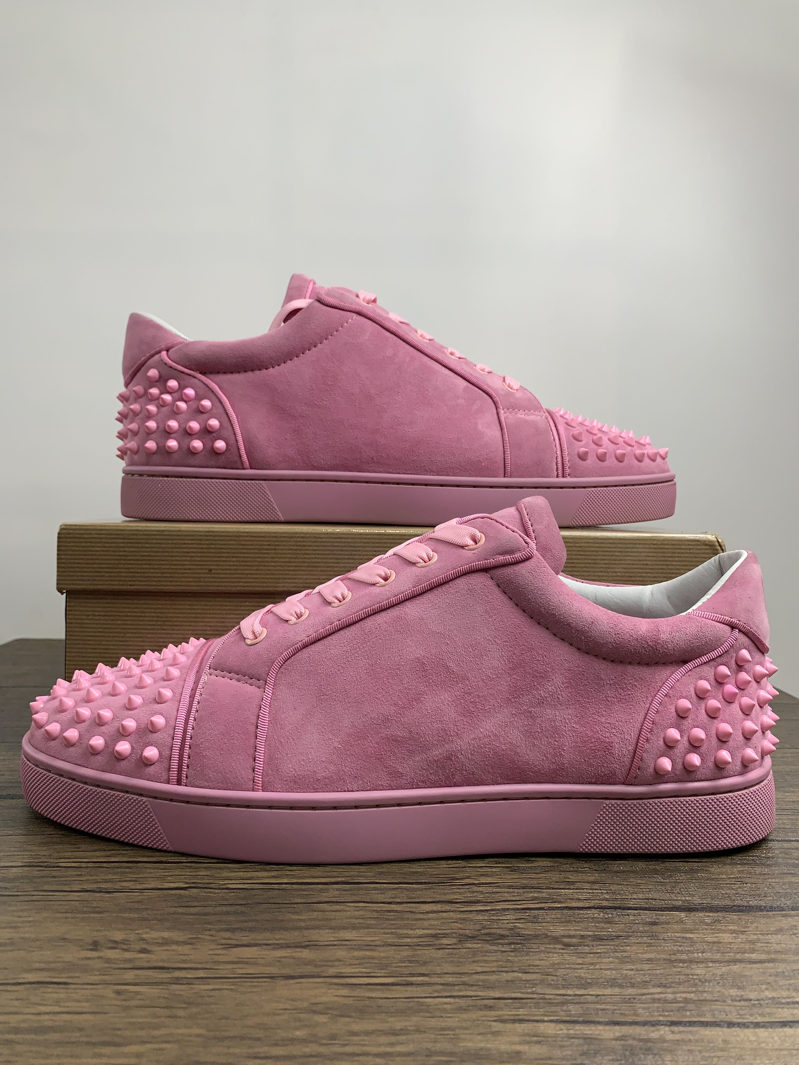 Christian ·Louboutin men women TOP sneakers
