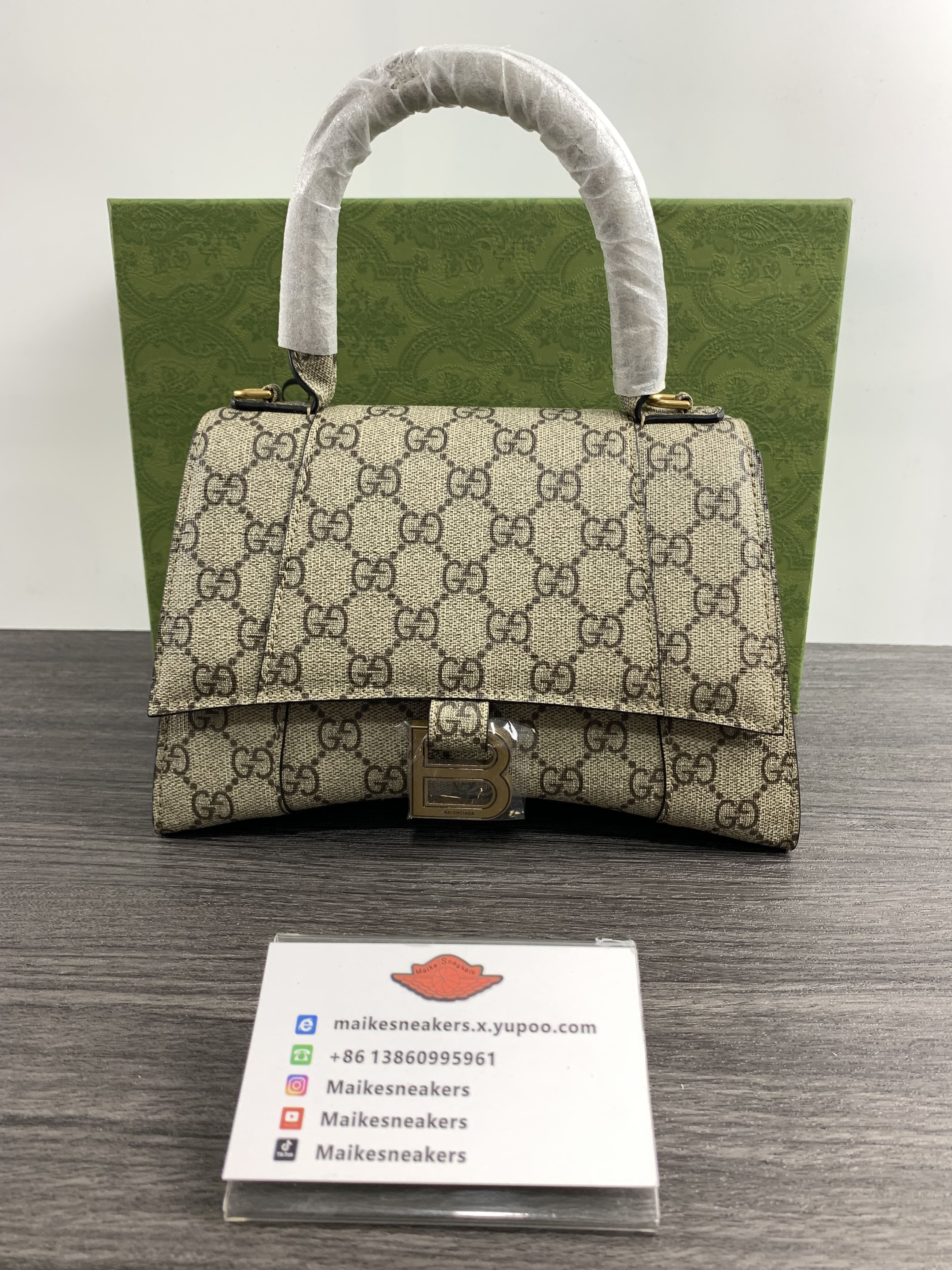 B*alenciaga&Gucc* Bag Top Quality 22.5*14.5*10CM