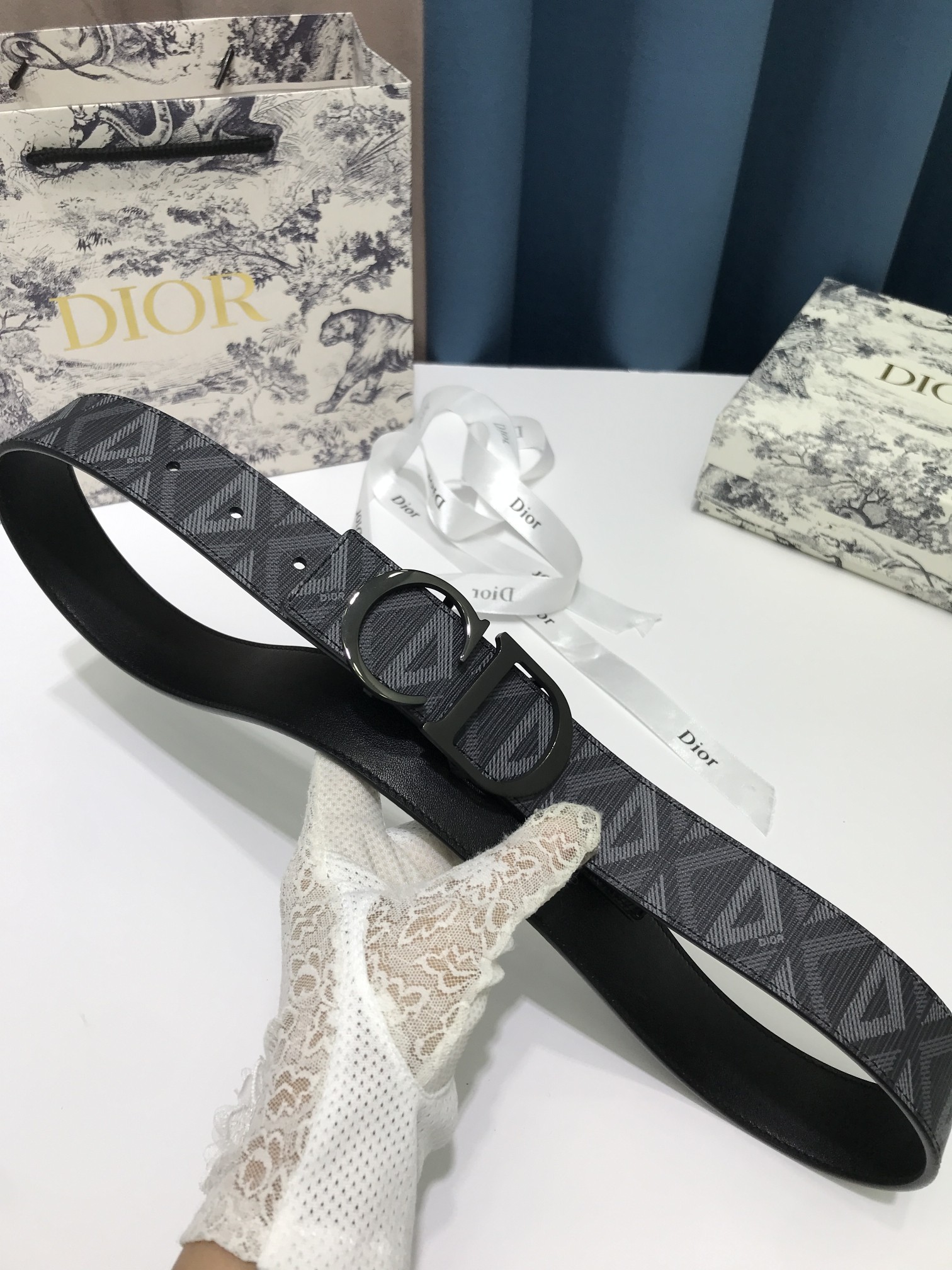 D*ior Belts Top Quality 35MM