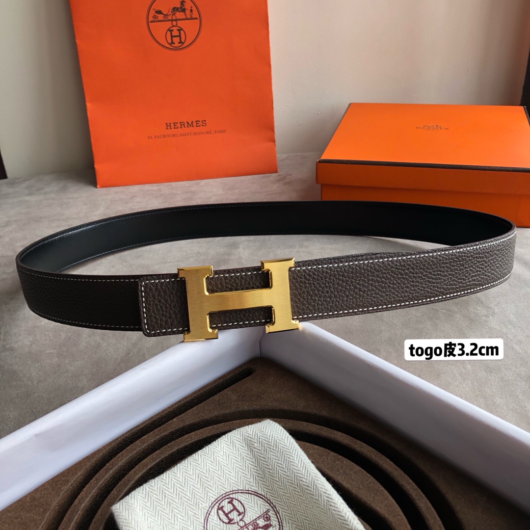 H*ermes Belts Top Quality 32MM