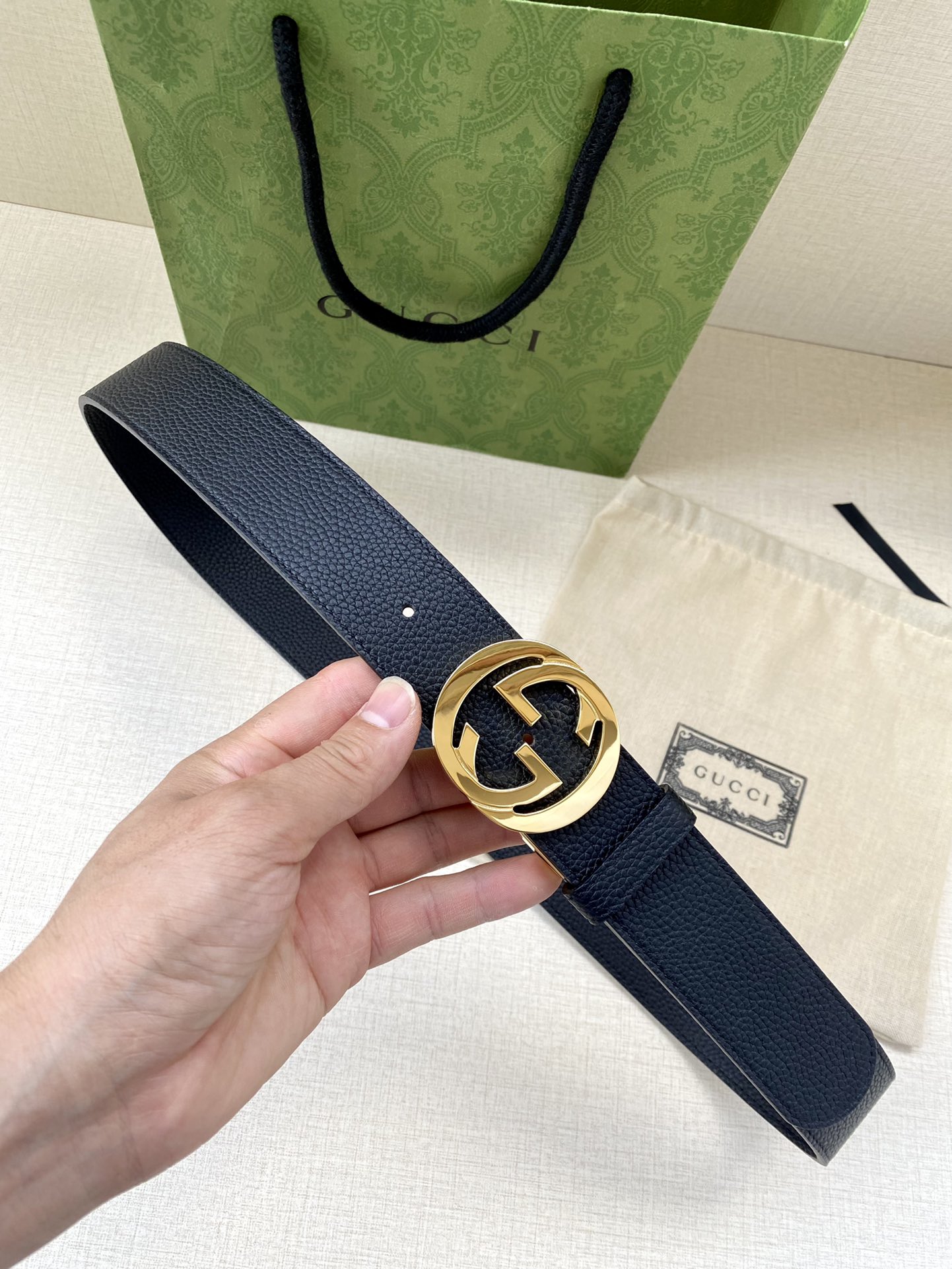 G*ucci Belts Top Quality 38MM