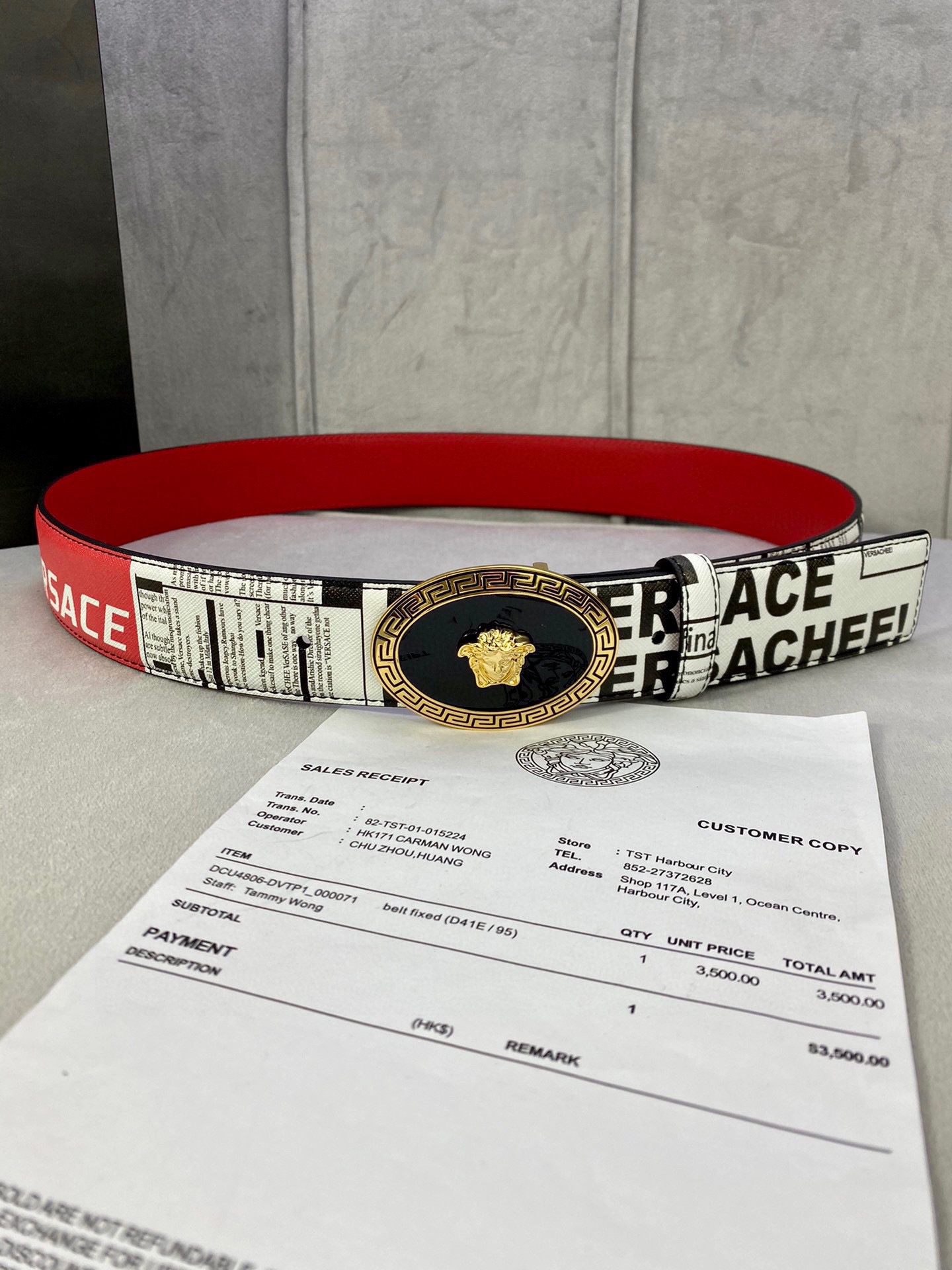 V*ersace Belts Top Quality 40MM