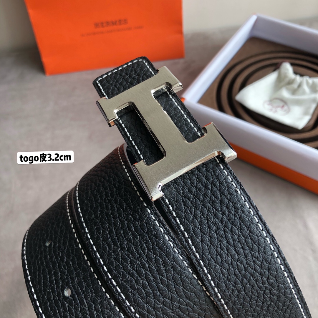 H*ermes Belts Top Quality 32MM