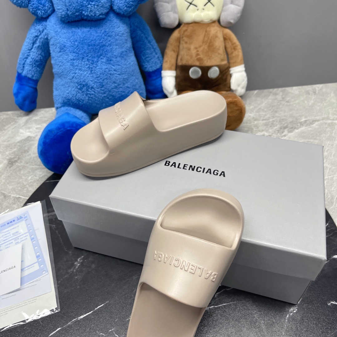 Men Women B*lenciaga Top slippers