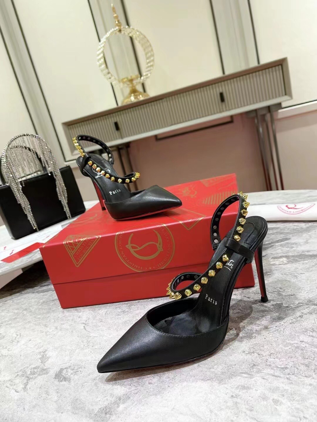 Women C*ristian L*uboutin High Heels 10CM