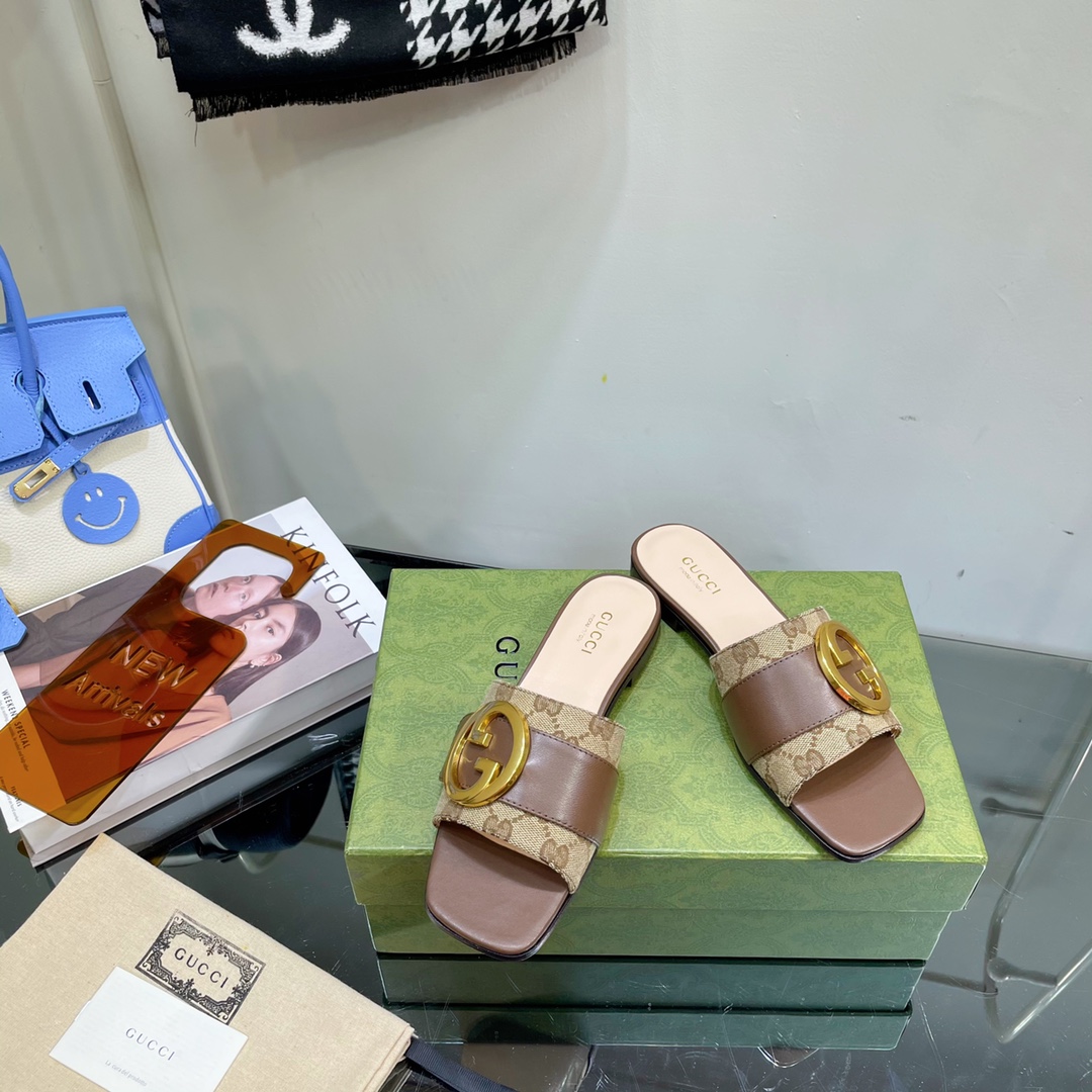 Women G*ucci Top Sandals