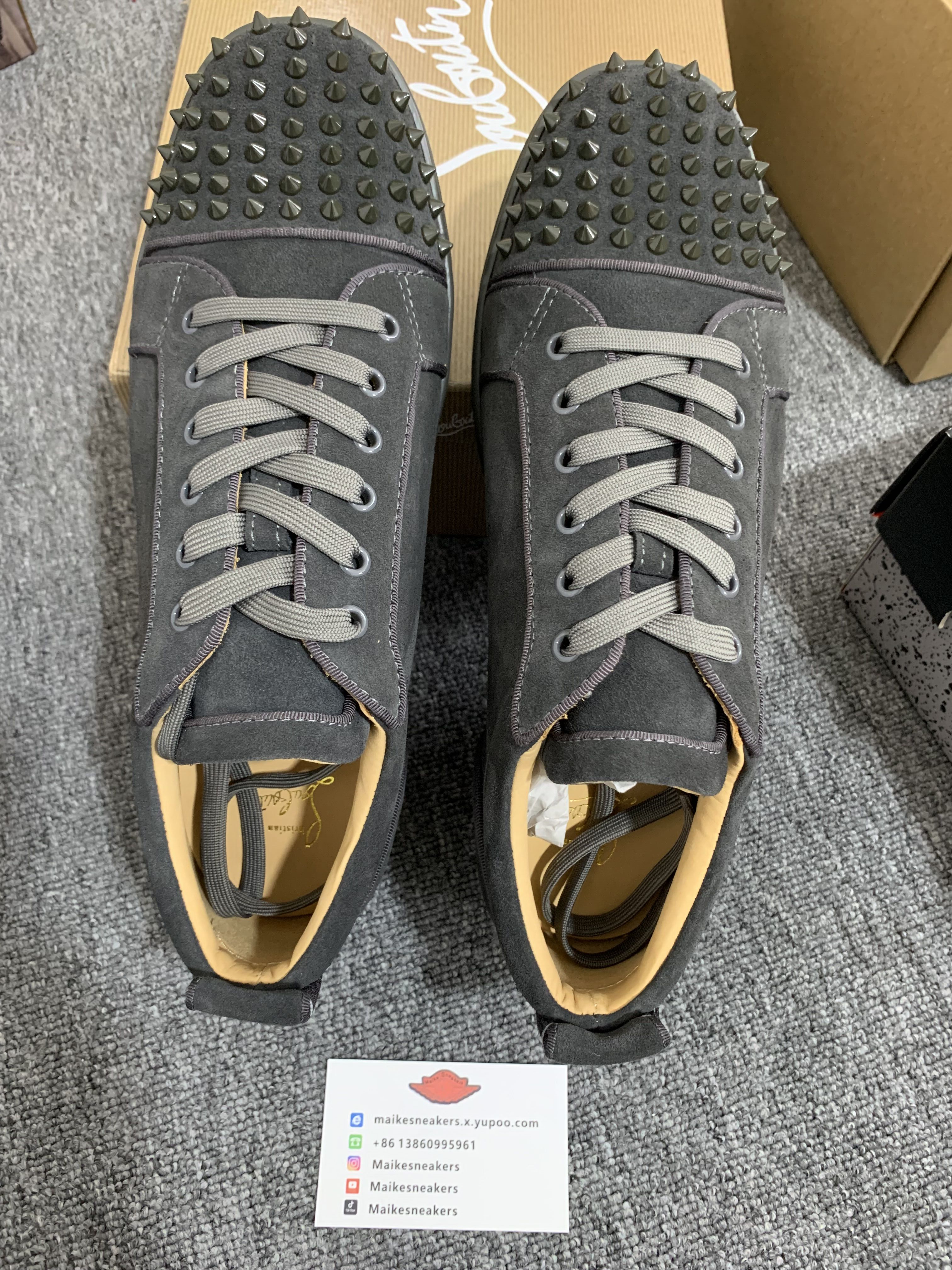 Men Women C*hristian L*ouboutin Top Sneaker