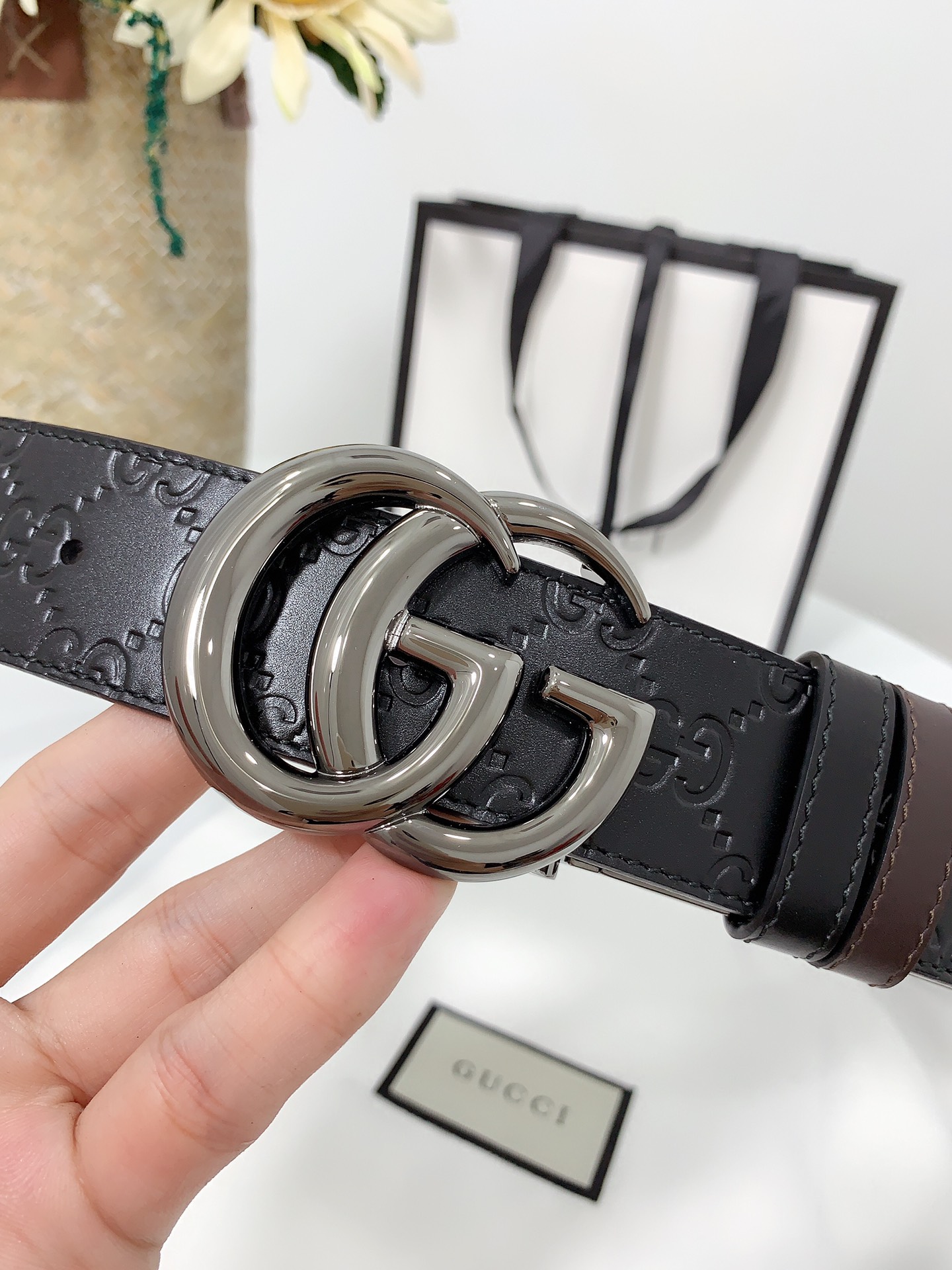 G*ucci Belts Top Quality 37MM