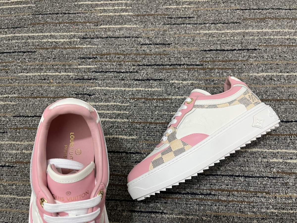 Women L*ouis V*uitton Top Sneakers