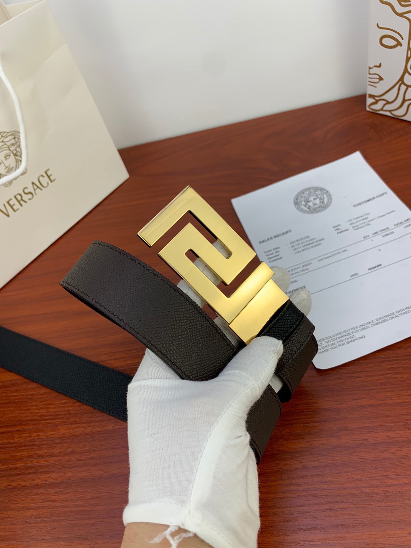V*ersace Belts Top Quality 35MM